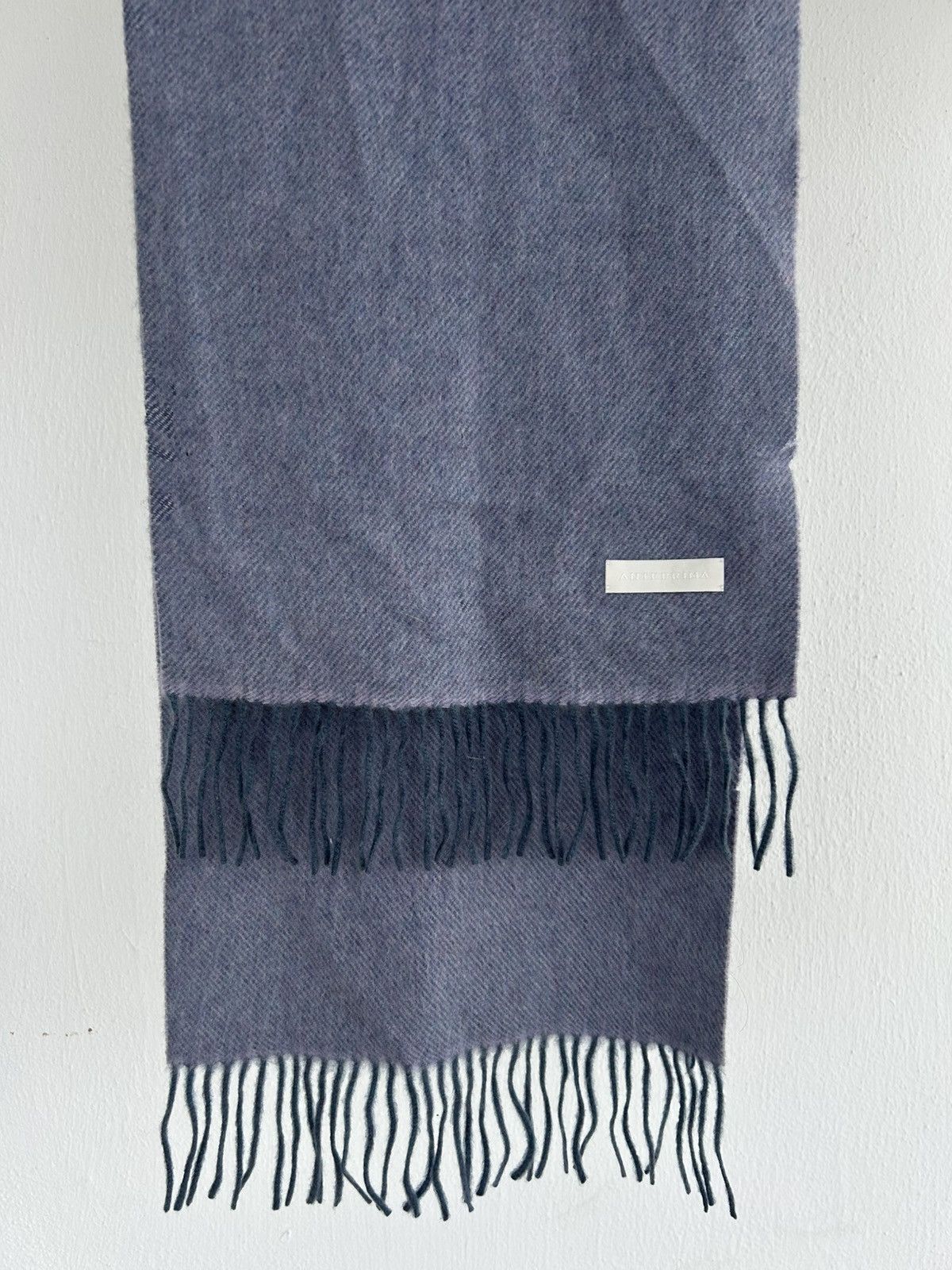 Japanese Brand Japan Anteprima Scarf Muffler Blue Size ONE SIZE - 2 Thumbnail