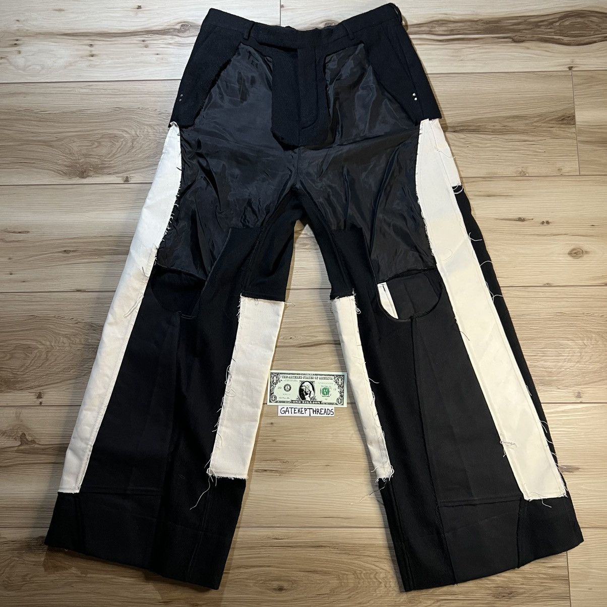 Rick Owens Straytukay Patchwork Pants DSM Exclusive