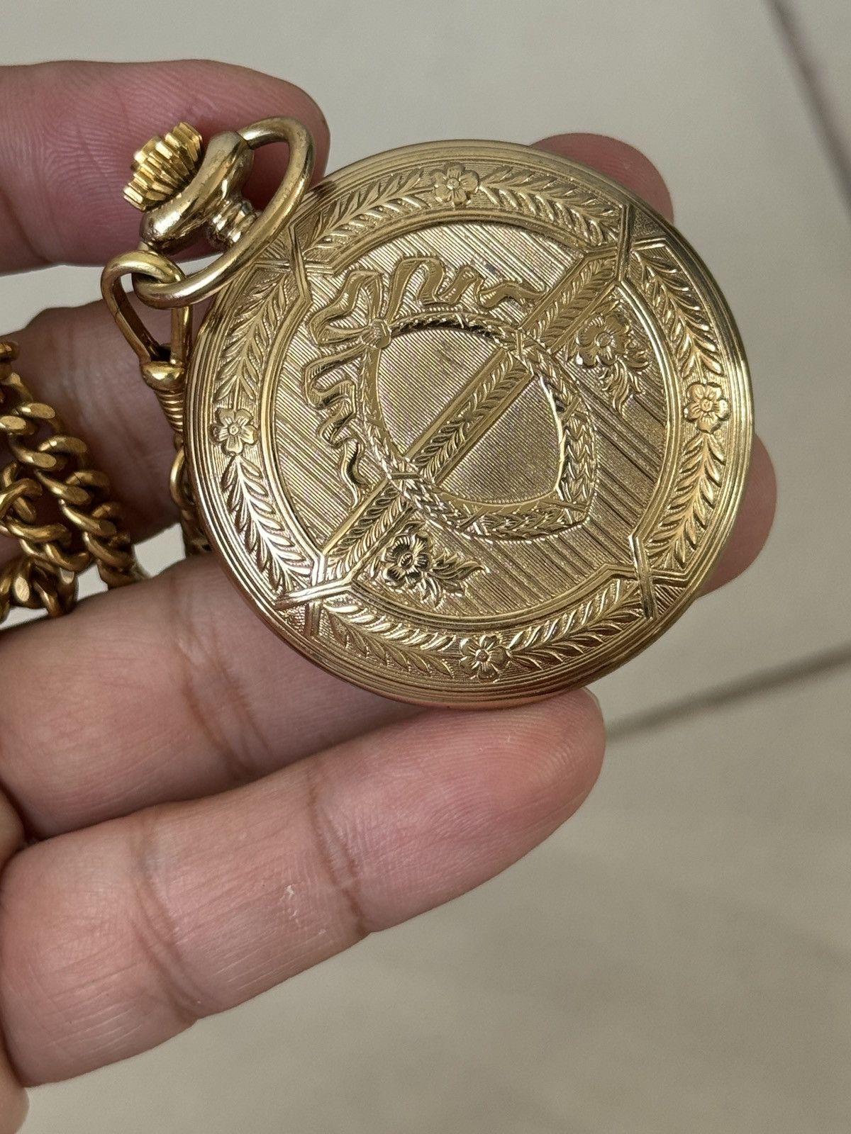 Vintage VINTAGE ANGELUS CLASSIC POCKET WATCH SWISS MADE Size 42 - 6 Thumbnail