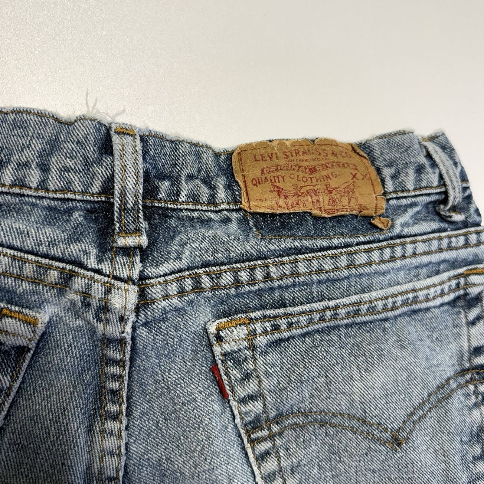 Levi's Vintage Levi's Jeans Mens 34x32 (32x30.5) Made in USA Size US 34 / EU 50 - 8 Thumbnail