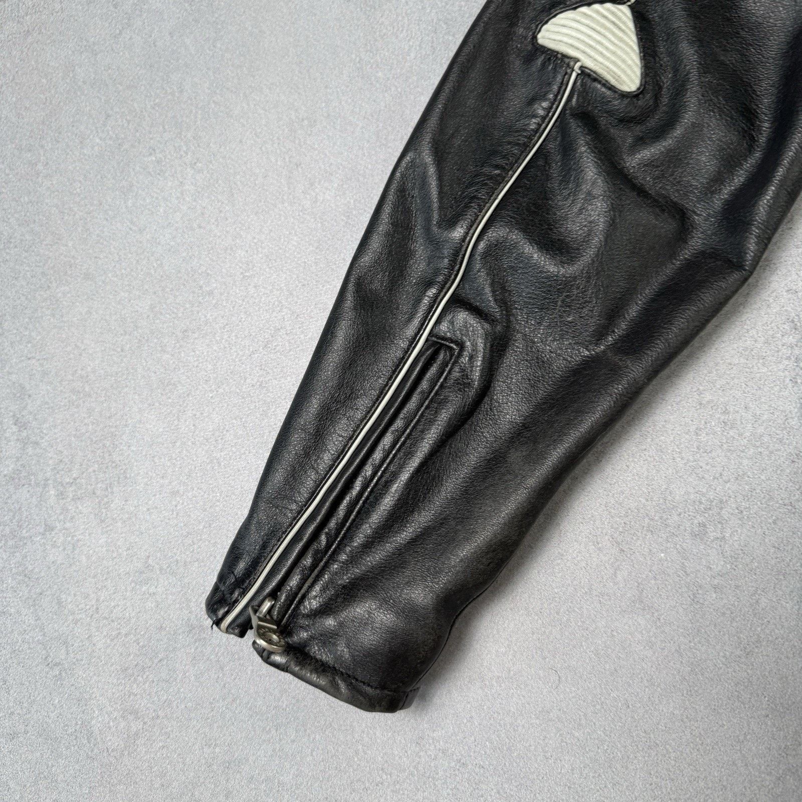 Harley Davidson Harley Davidson Leather Racing Jacket Women's Vintage Y2K Size XS / US 0-2 / IT 36-38 - 22 Thumbnail