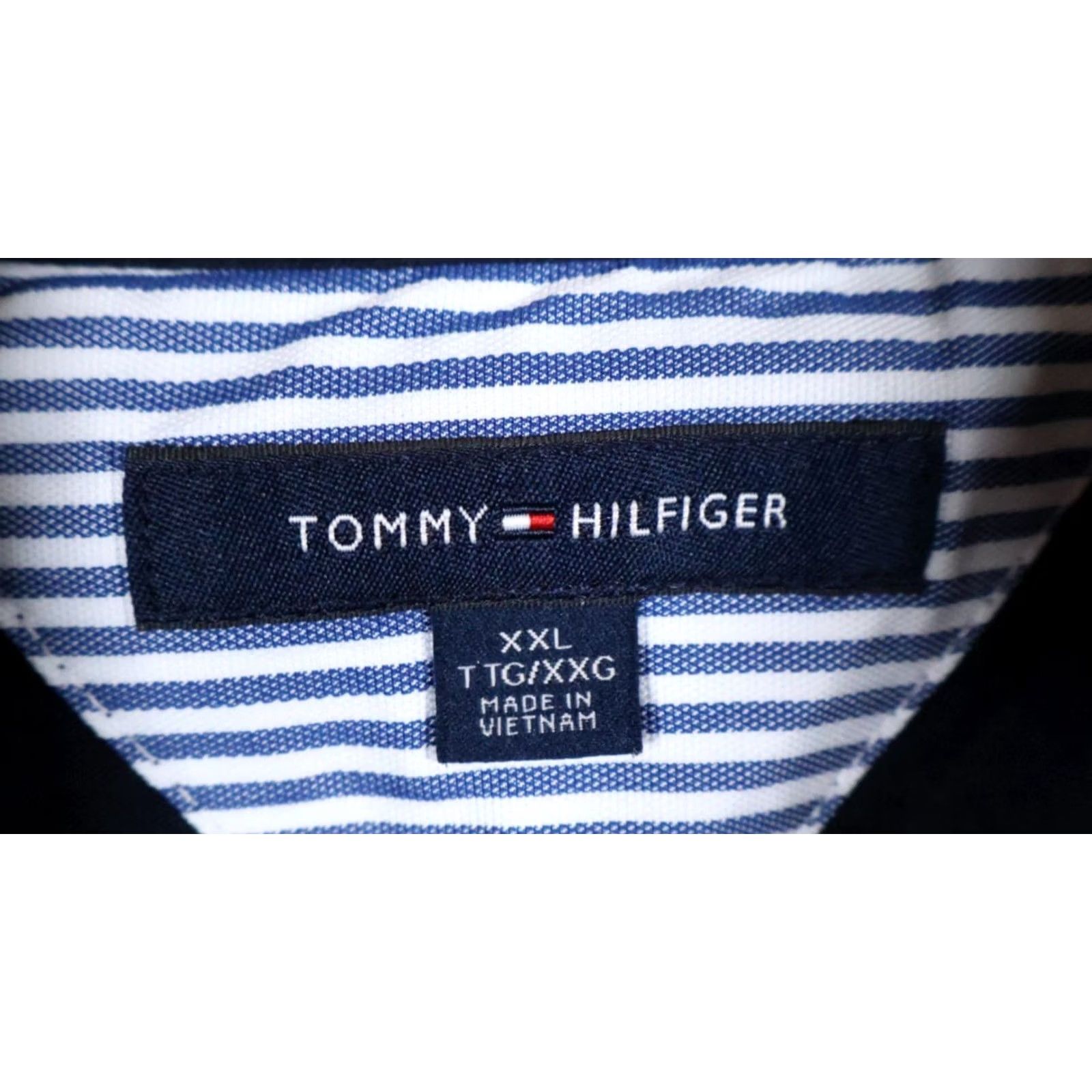 Tommy Hilfiger Tommy Hilfiger Rugby Polo Shirt Men's 2XL Blue Red Beige 1/4 Zip Long Sleeve Size US XXL / EU 58 / 5 - 3 Thumbnail