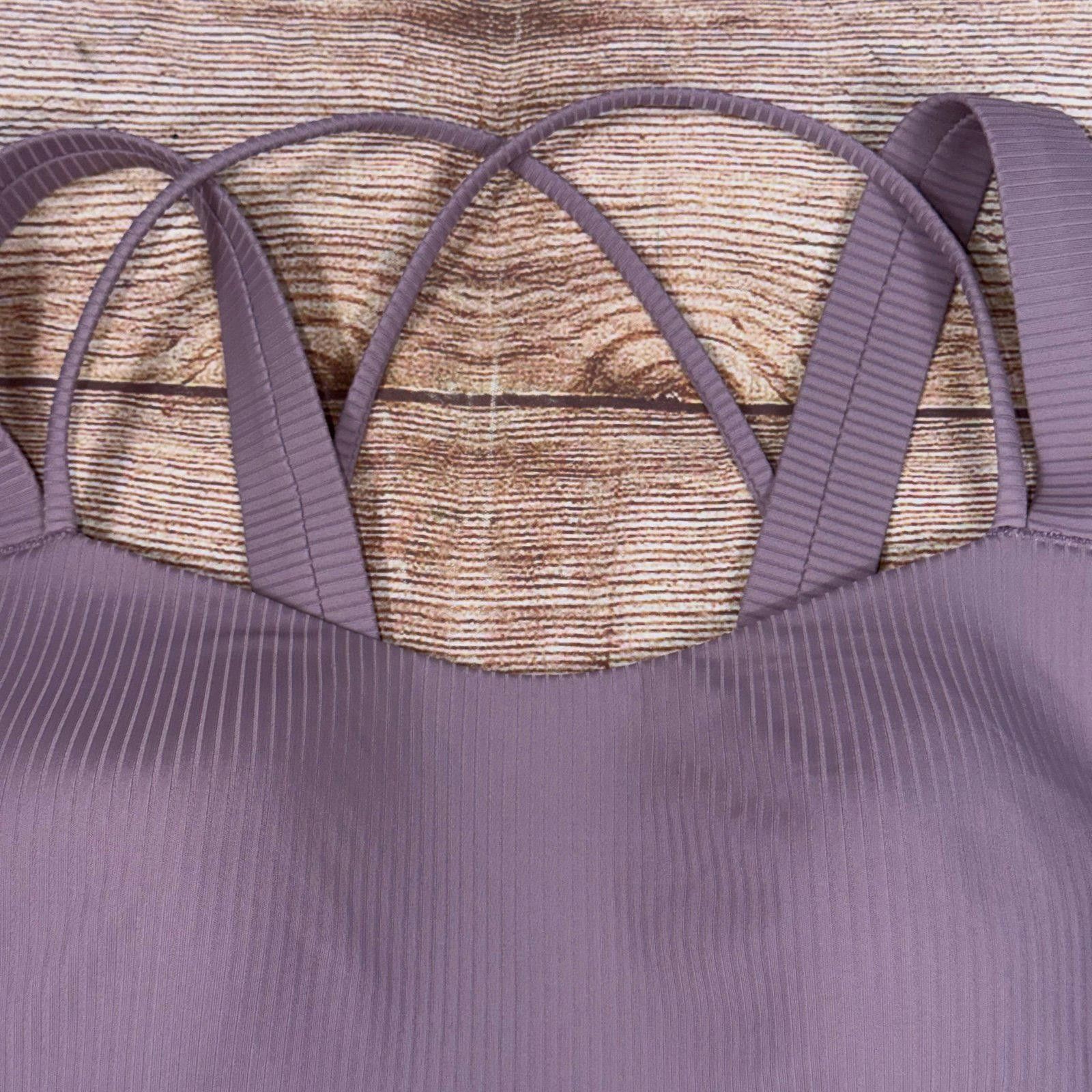 Lululemon Lululemon Like a Cloud Longline Ribbed Bra Size 4 D/DD Cups Size ONE SIZE - 4 Thumbnail