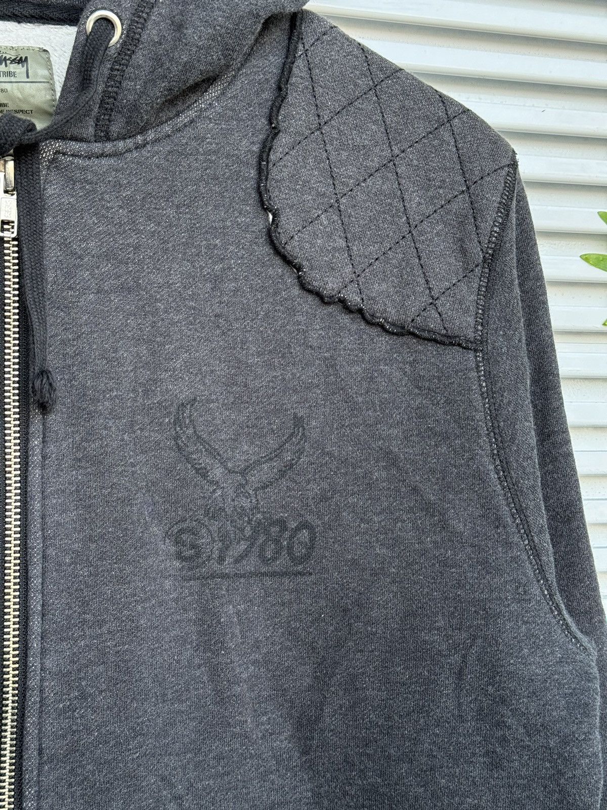 Stussy OG Vintage Stussy Tribe Patch Work Hoodies / Travis Scott Size US M / EU 48-50 / 2 - 4 Thumbnail