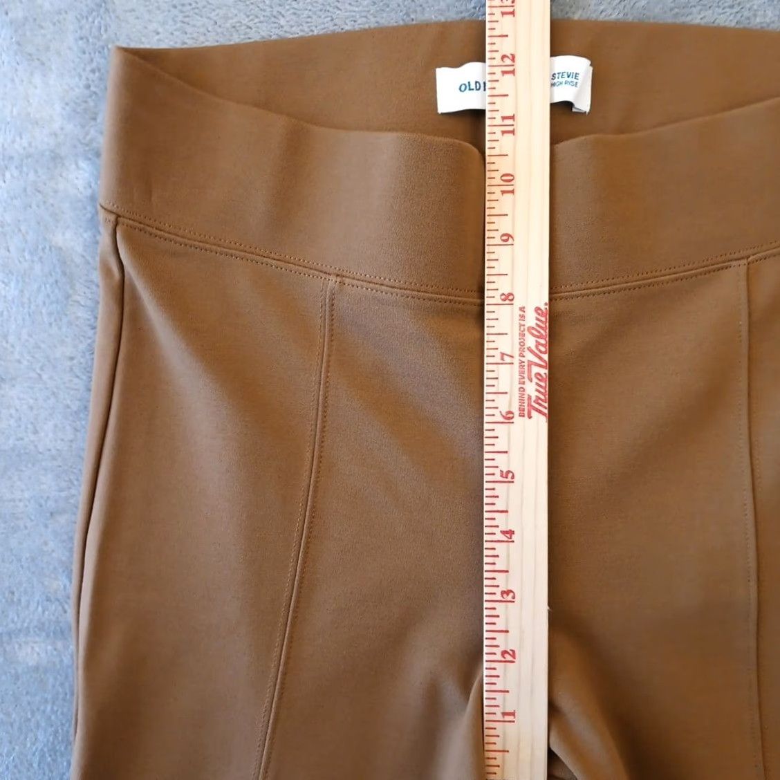 Old Navy Old Navy Stevie Legging Ankle Pants Womens M Tall Brown Pull On Skinny Size 32" / US 10 / IT 46 - 4 Thumbnail