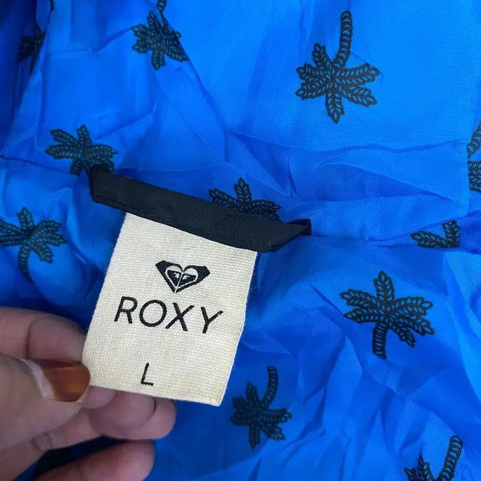 Vintage Vtg ROXY SKATEBOARD SURFING Coach Jacket Long Coat Size L / US 10 / IT 46 - 6 Thumbnail