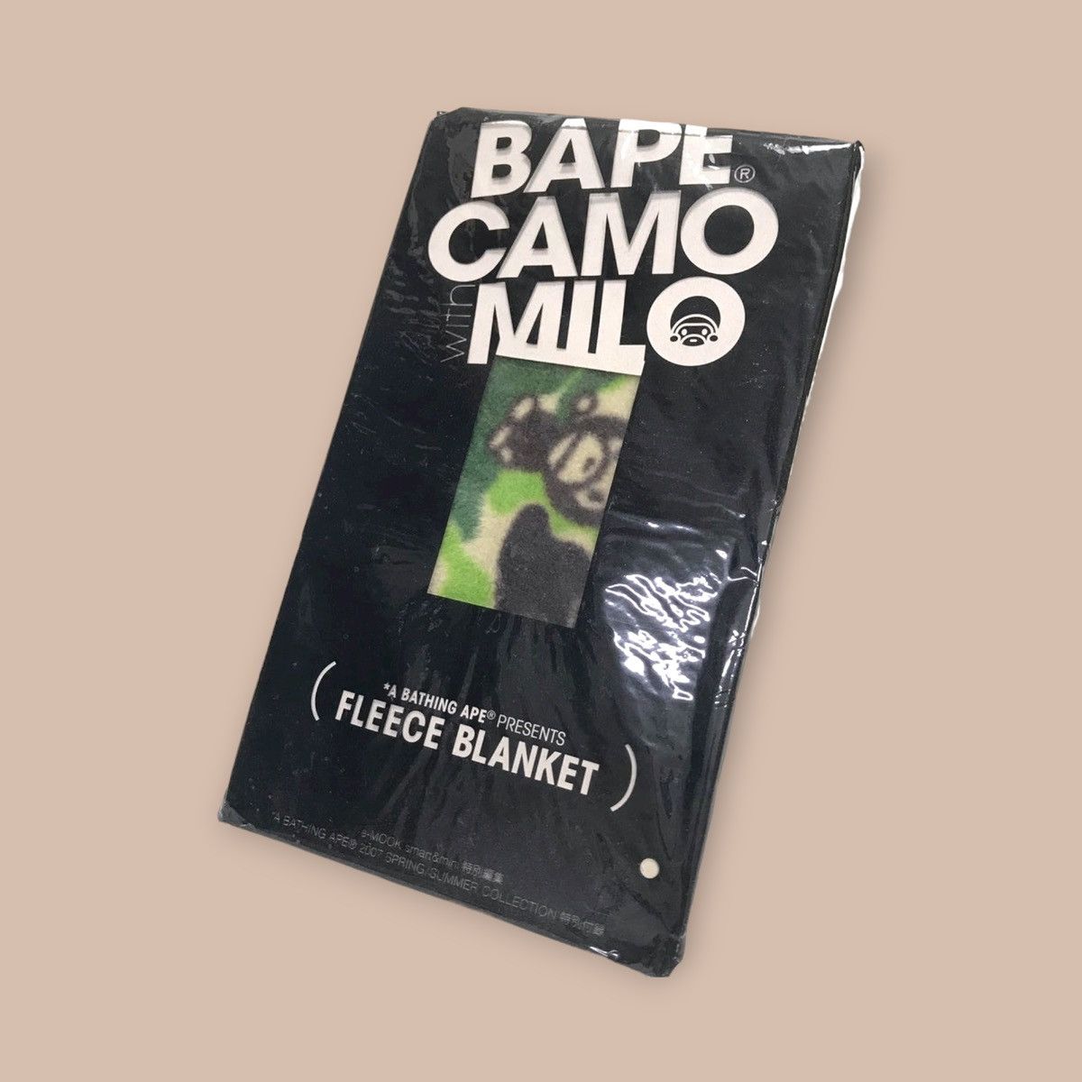 Bape A BATHING APE BABY MILO CAMO FLEECE TOWEL GREEN Size ONE SIZE - 5 Thumbnail