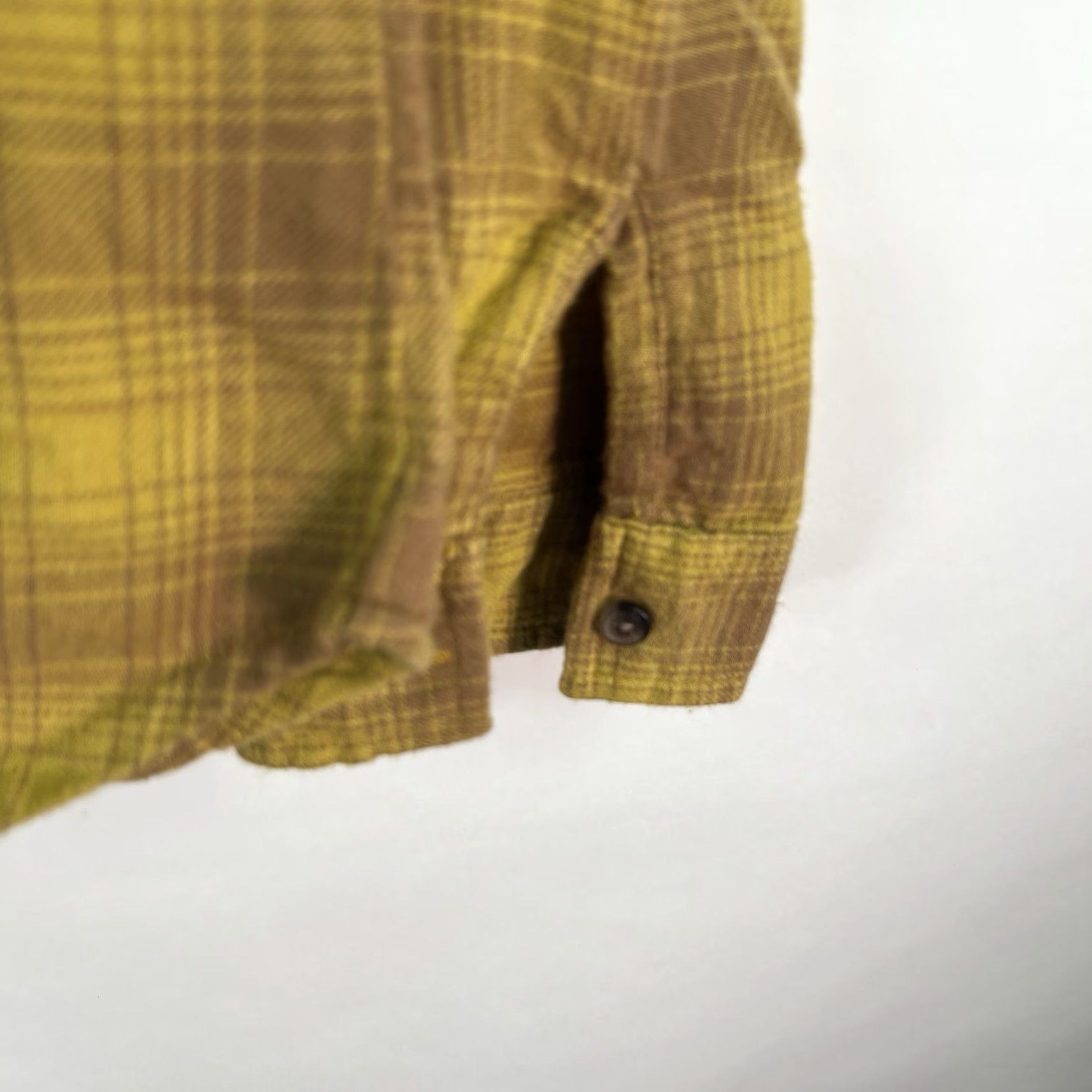 RVCA RVCA Plaid Flannel Button-Up Shirt Women’s S Yellow NWT Size S / US 4 / IT 40 - 4 Thumbnail