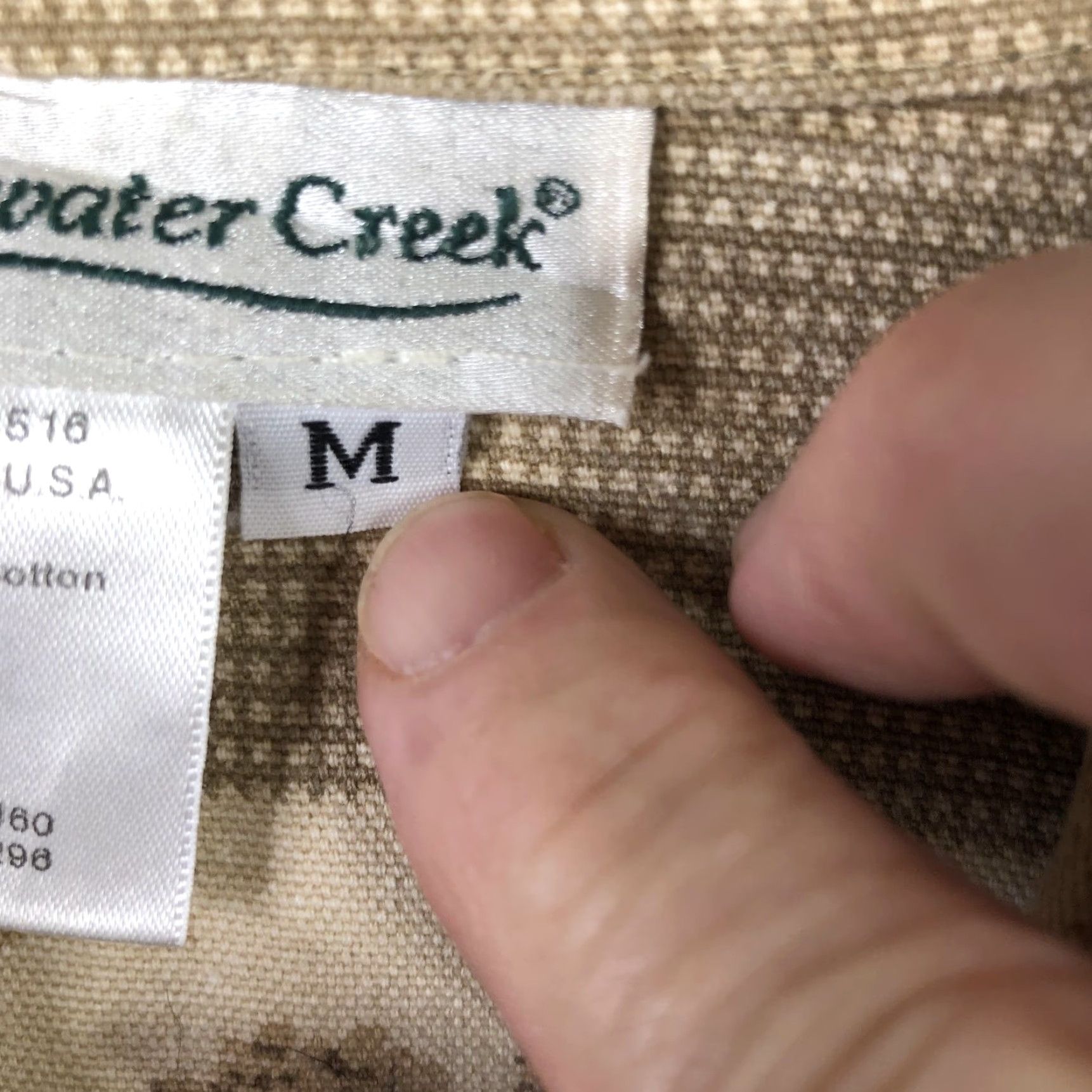 Coldwater Creek VINTAGE Coldwater Creek Jacket Womens M Beige Floral Canvas Snap Front USA Cottagecore Size M / US 6-8 / IT 42-44 - 6 Thumbnail
