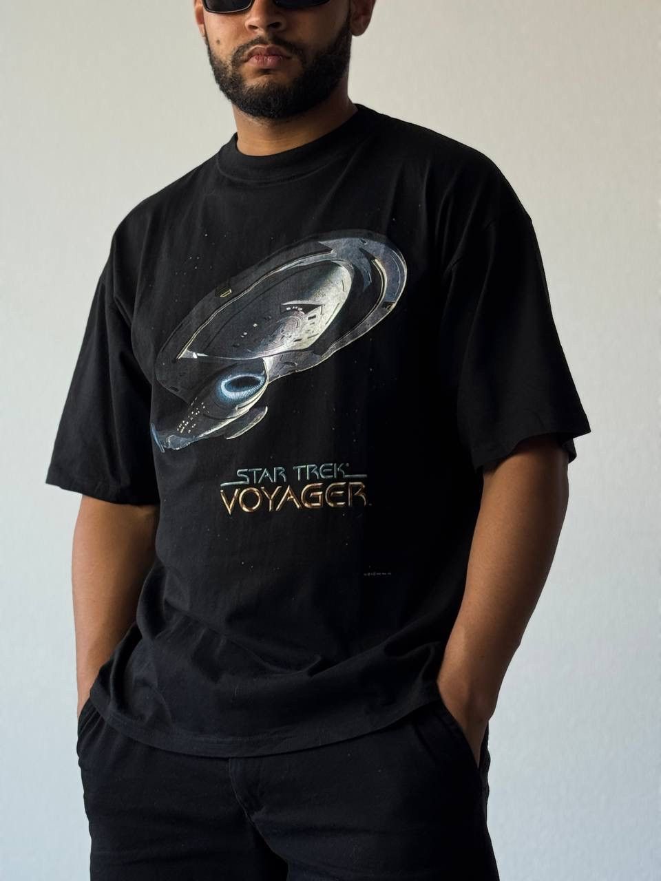 Other Star Trek Voyager 1995 vintage t shirt Size US L / EU 52-54 / 3 - 3 Thumbnail