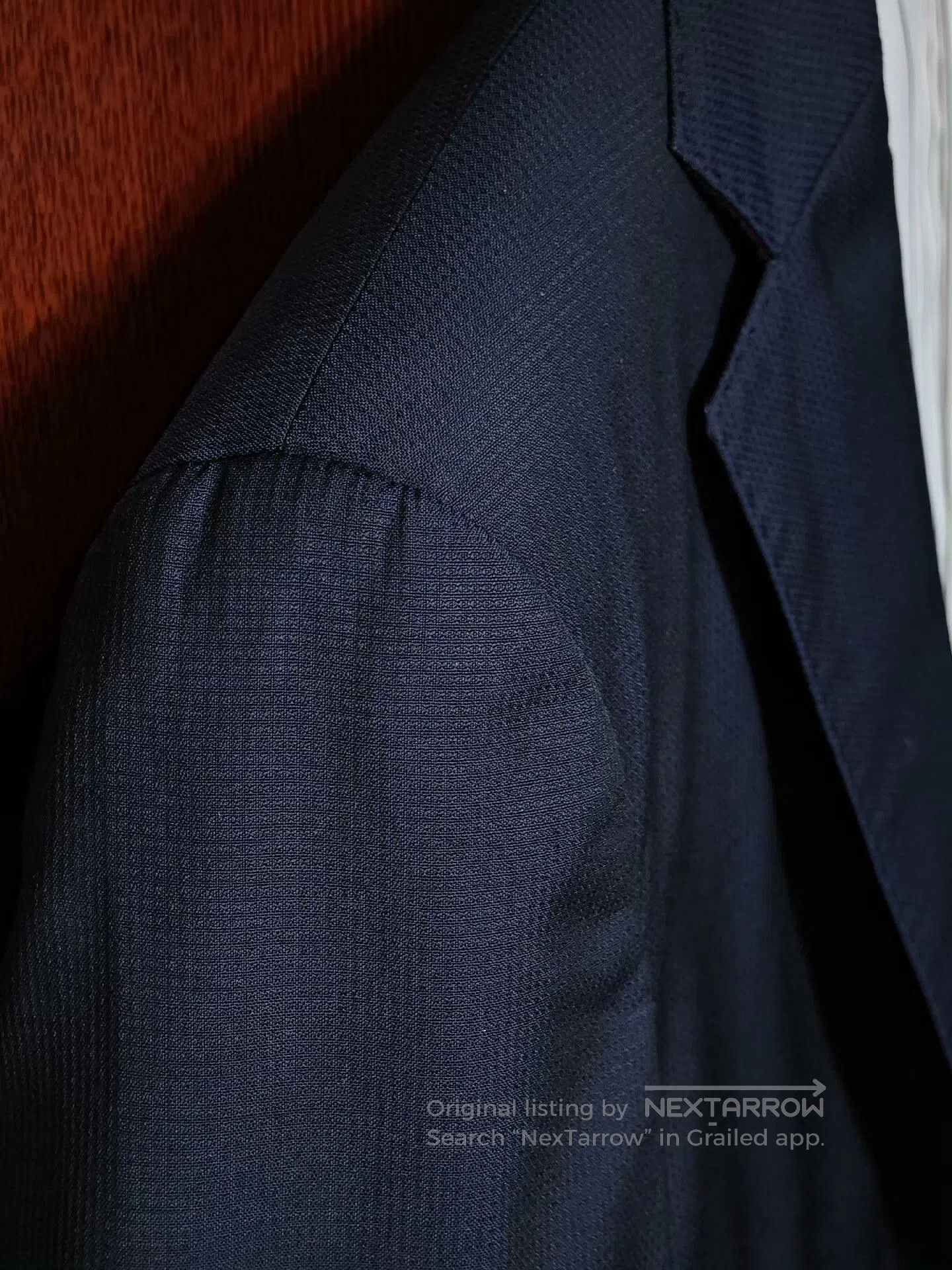 Japanese Brand Italian Reda Wool Blazer Custom Suit. Size US M / EU 48-50 / 2 - 6 Thumbnail