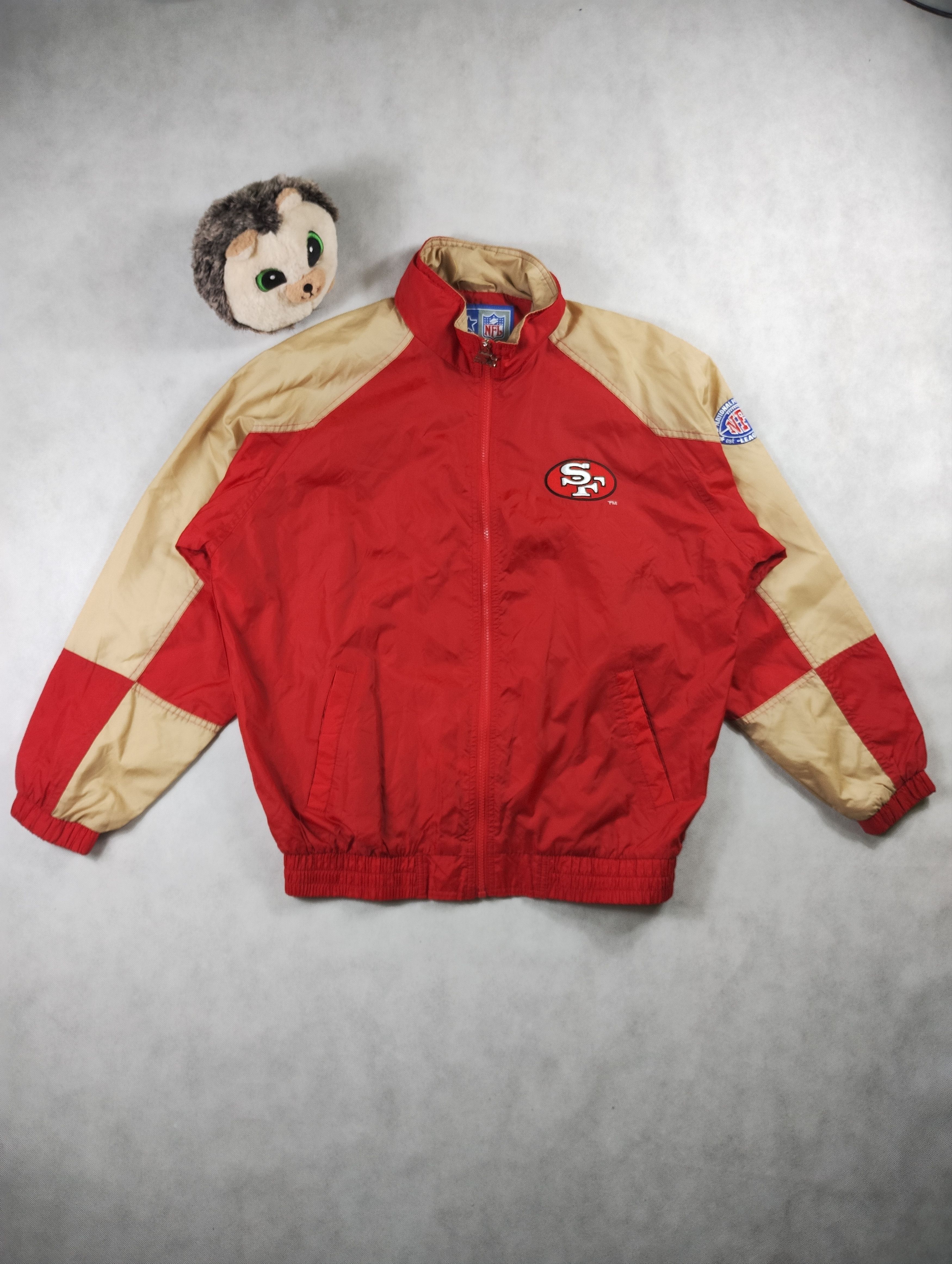 NFL × Starter Light jacket Starter NFL Red gold vintage 90s Size US M / EU 48-50 / 2 - 1 Thumbnail