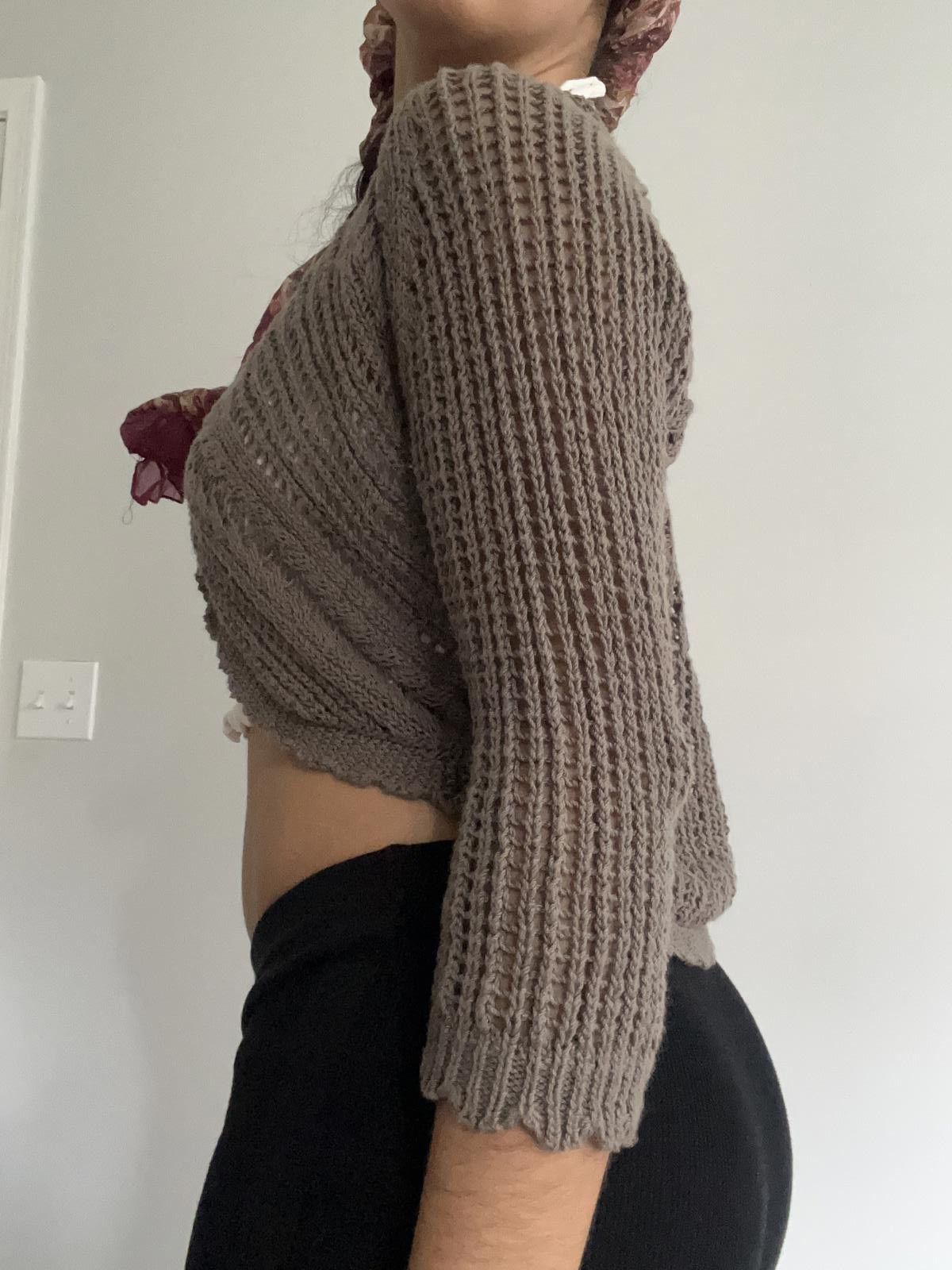 Other Women’s grey knit bolo Size M / US 6-8 / IT 42-44 - 5 Thumbnail