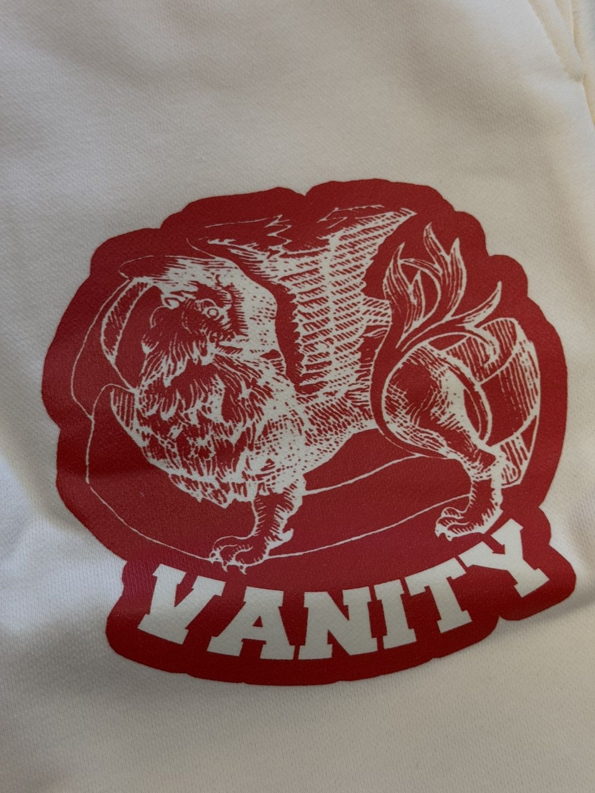 Saint Vanity Saint Vanity Cream Red Sweatpants Size XL (NEW) Size US 31 - 7 Thumbnail
