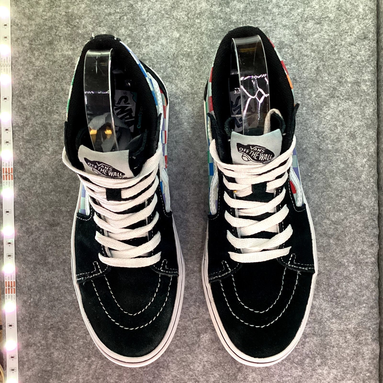 Vans Vans Sk8-Hi ComfyCush Rainbow High Top Shoes Women’s 5.5 Size US 5.5 / IT 35.5 - 4 Thumbnail