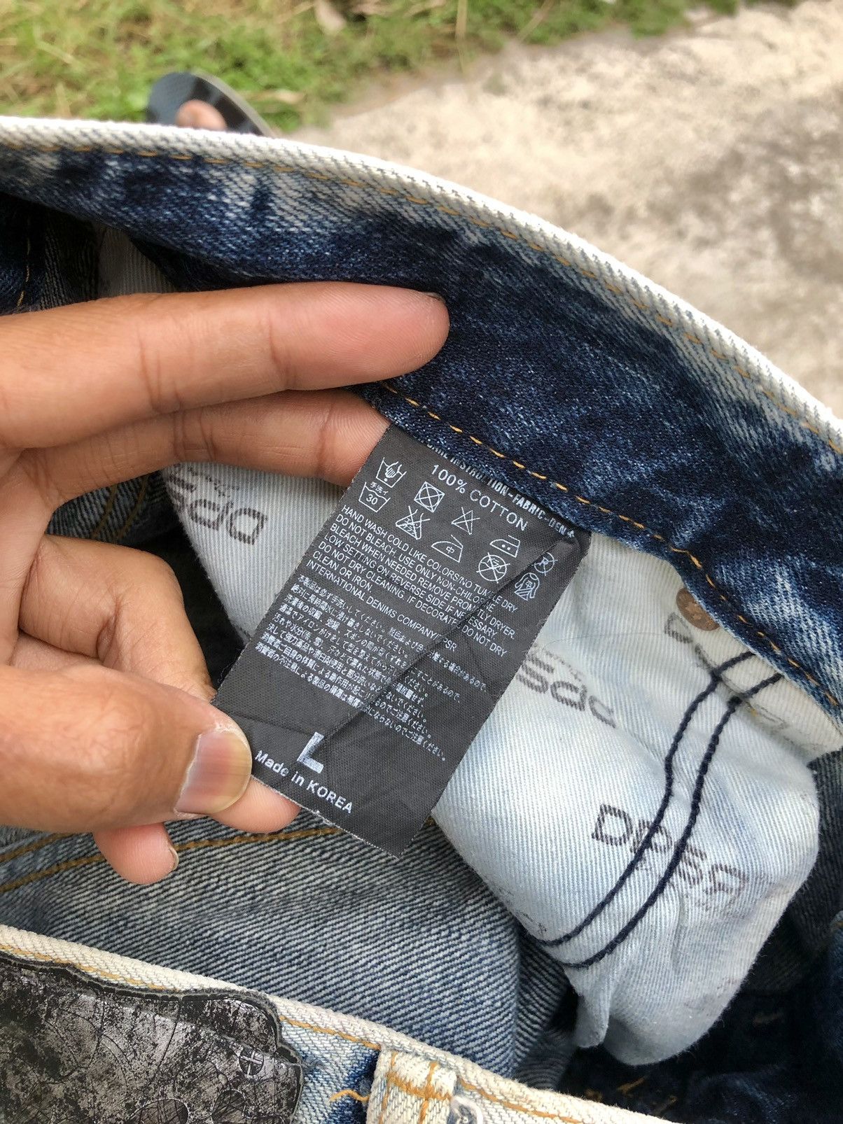 Bleach BLEACH ACID WASH DPSR DENIM Size US 34 / EU 50 - 5 Thumbnail