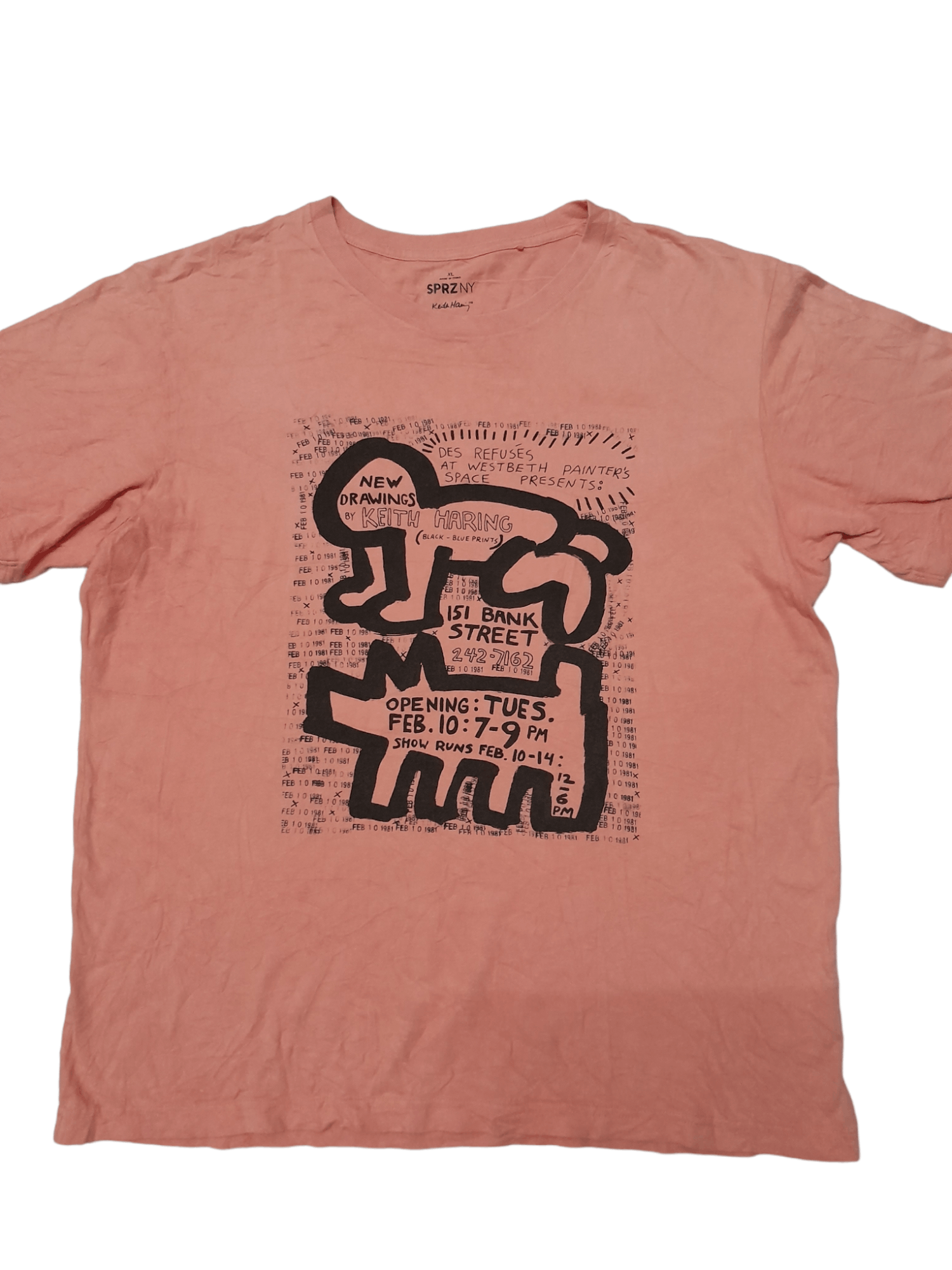 Keith Haring Keith Haring Shirt (F297) Size US XL / EU 56 / 4 - 2 Thumbnail