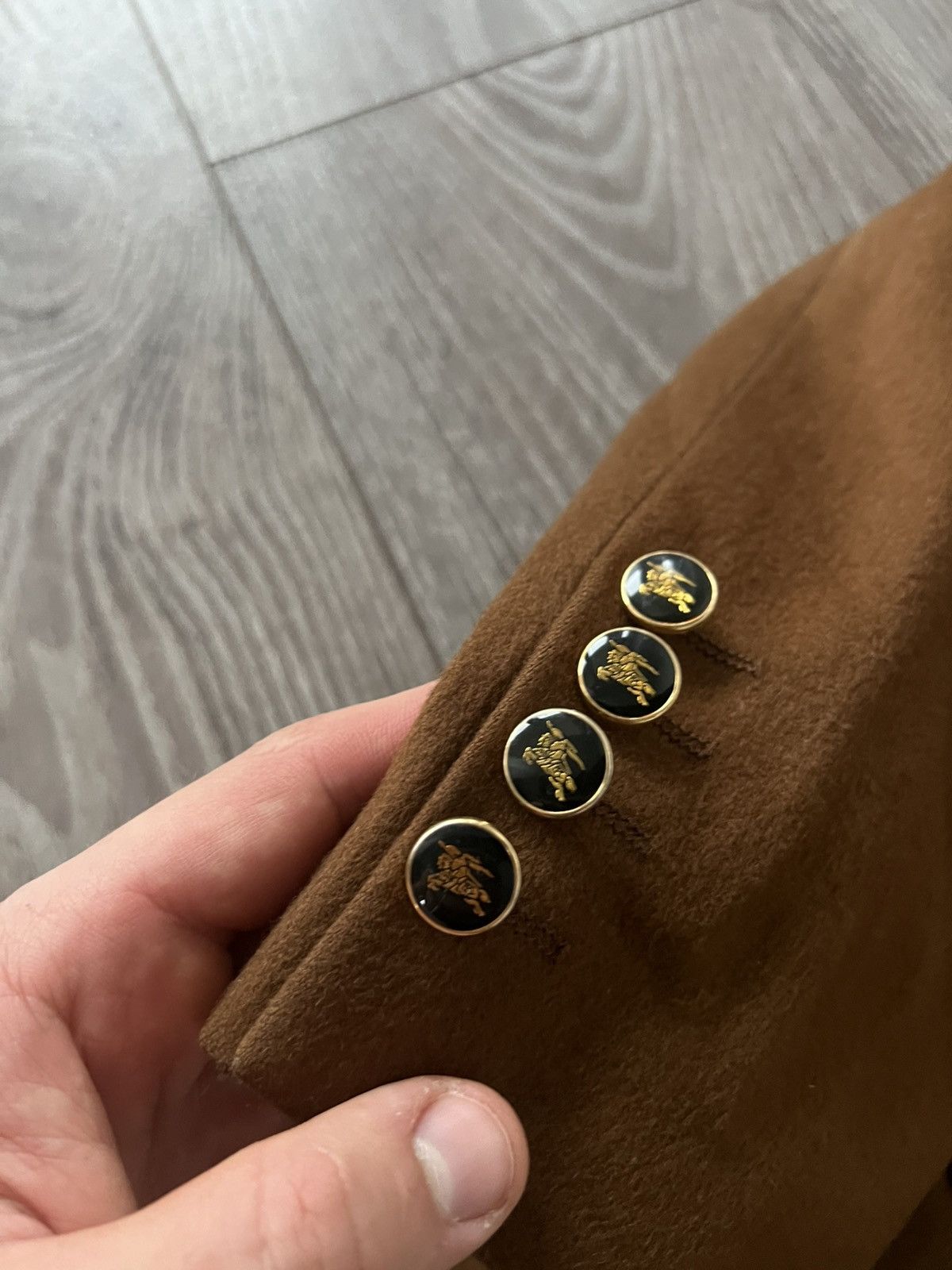 Burberry Very Rare Burberry Luxury Cashmere & Wool Exclusive Blazer Size 44R - 12 Thumbnail