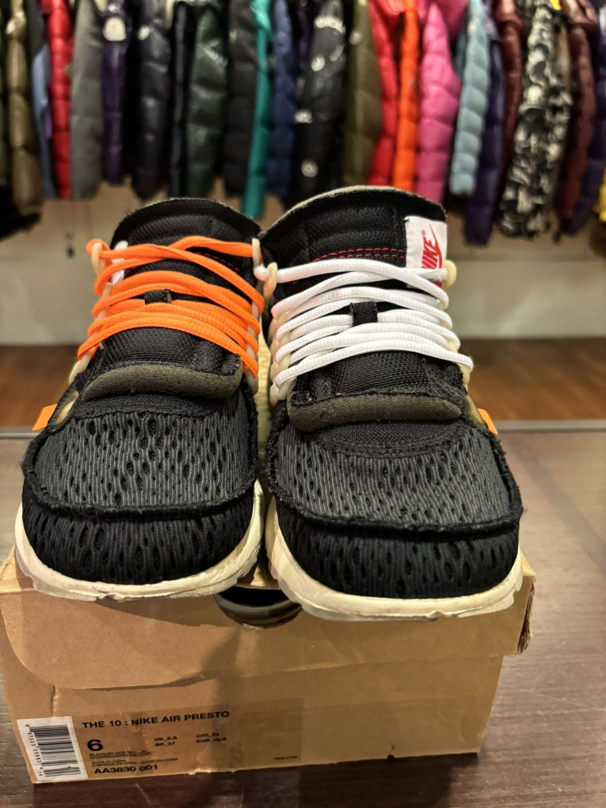 Nike × Off-White Nike Air Presto ‘Off-White’ (C) Size US 6 / EU 39 - 5 Thumbnail