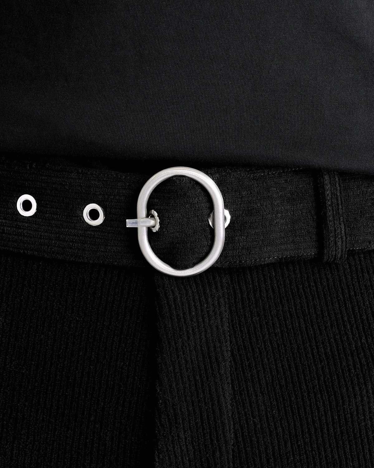 Jil Sander o1w1db10825 Belted Shorts in Black Size US 34 / EU 50 - 4 Thumbnail