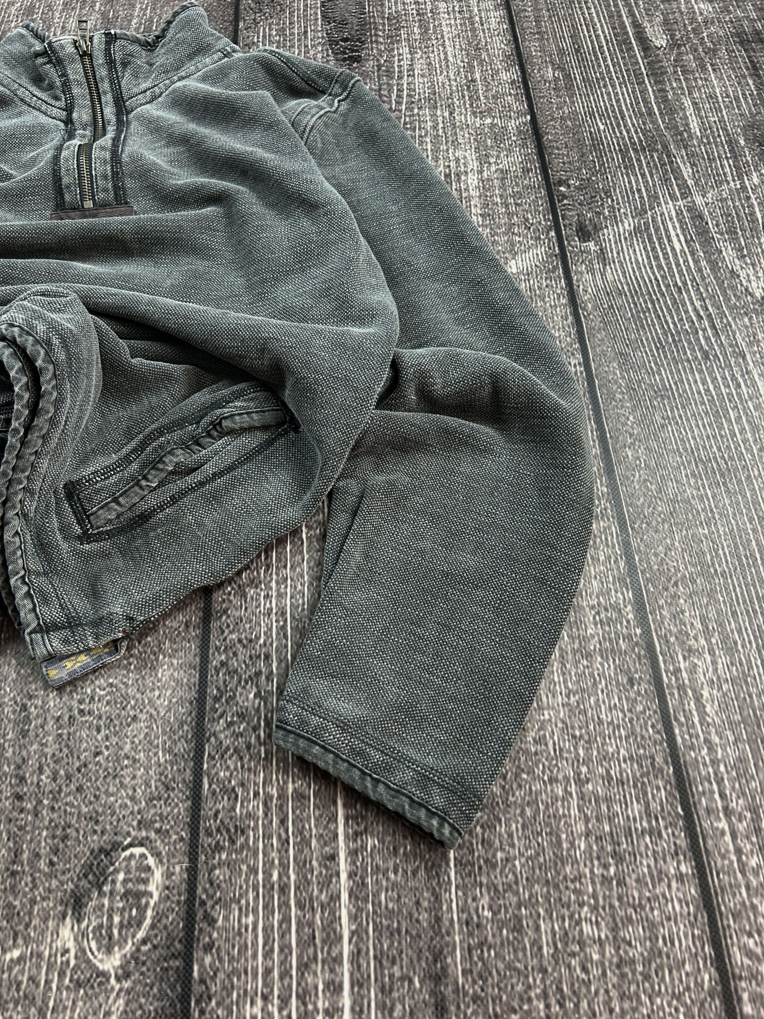 Vintage VTG JAPANESE KAPITAL STYLE WASHED HOODIE ZIP SWEATER 90S Size US M / EU 48-50 / 2 - 4 Thumbnail