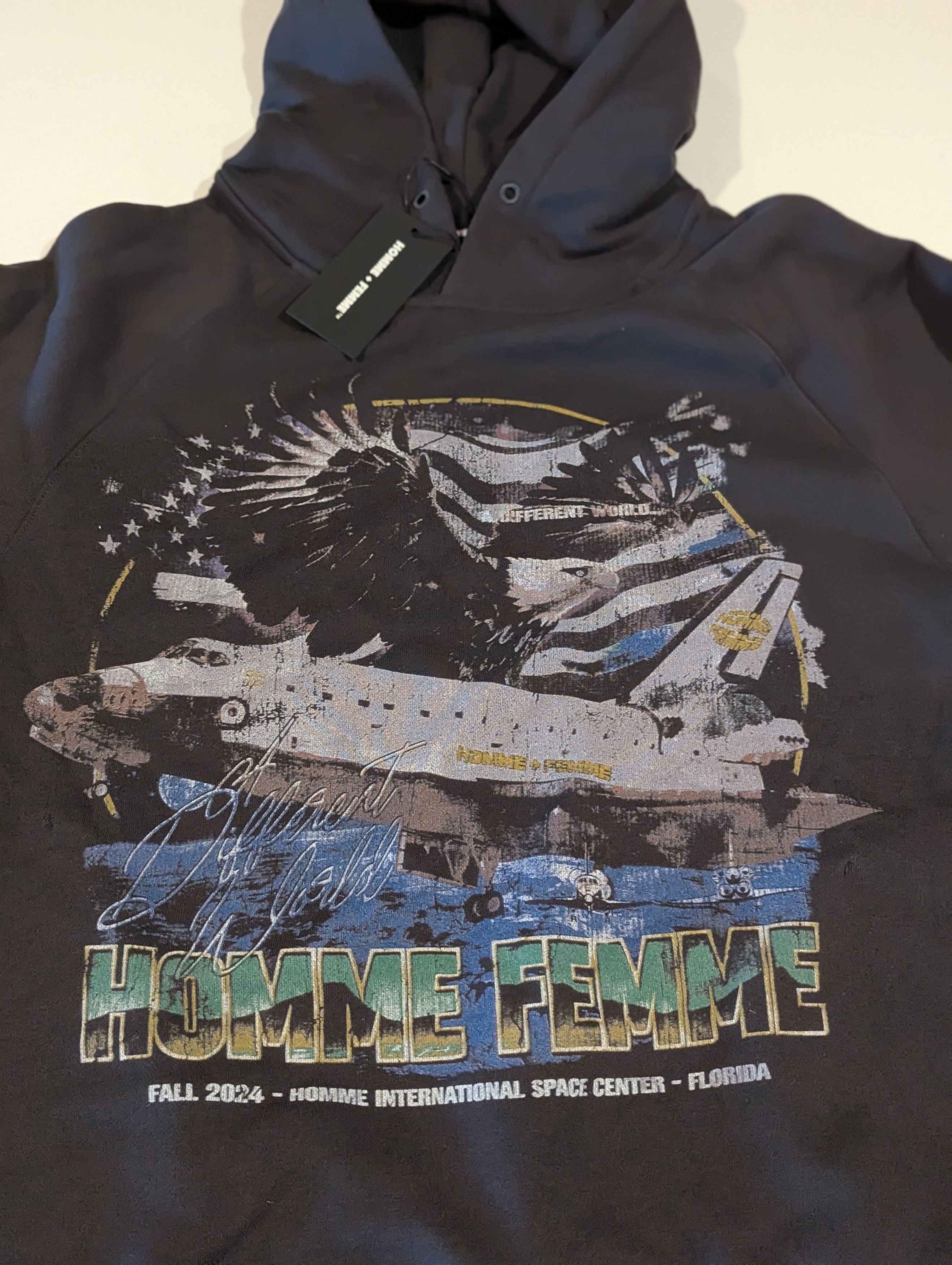 Homme + Femme La Homme Femme Space Hoodie Sold out! Sz Small Size US S / EU 44-46 / 1 - 3 Thumbnail