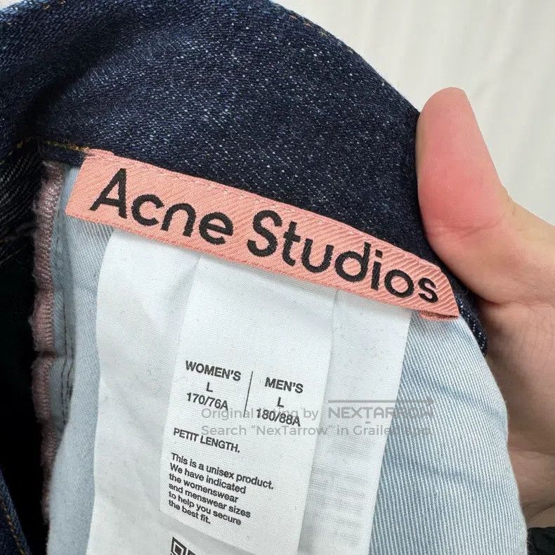 Acne Studios Acne Studios size L Blue Washed Denim Pants Size US 26 / EU 42 - 6 Thumbnail