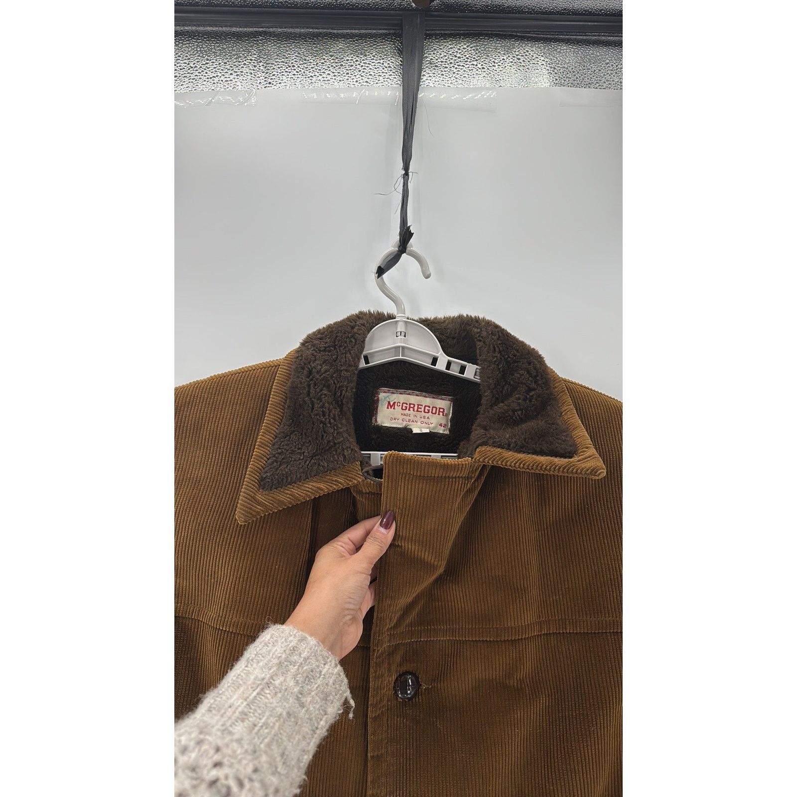 Other Vintage 70s McGregor Corduroy coat 42 extra long heavy Size US XXL / EU 58 / 5 - 5 Thumbnail