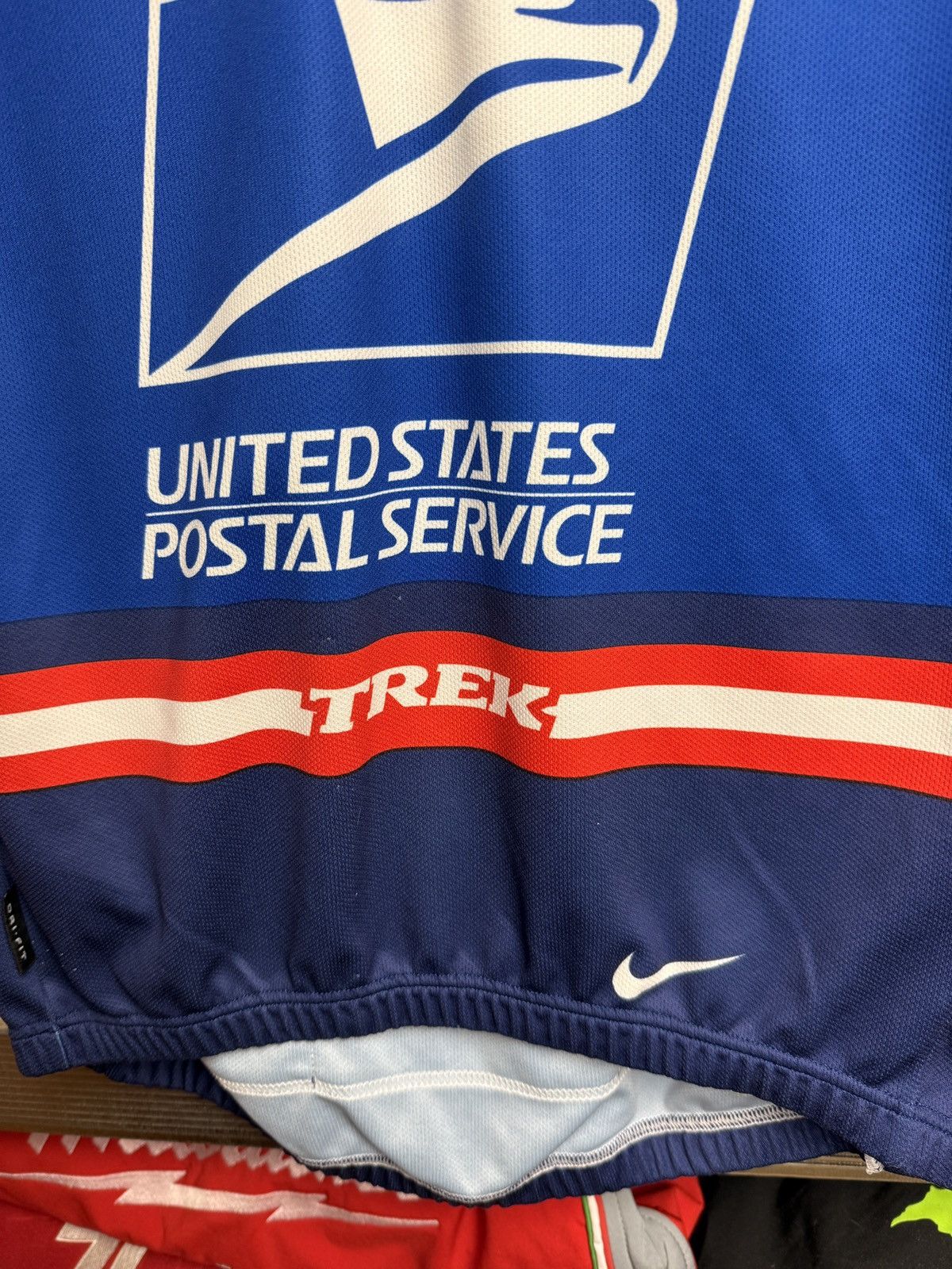 Other USPS Cycling Jersey Nike Subaru Trek Pockets Half-Zip Size US M / EU 48-50 / 2 - 5 Thumbnail