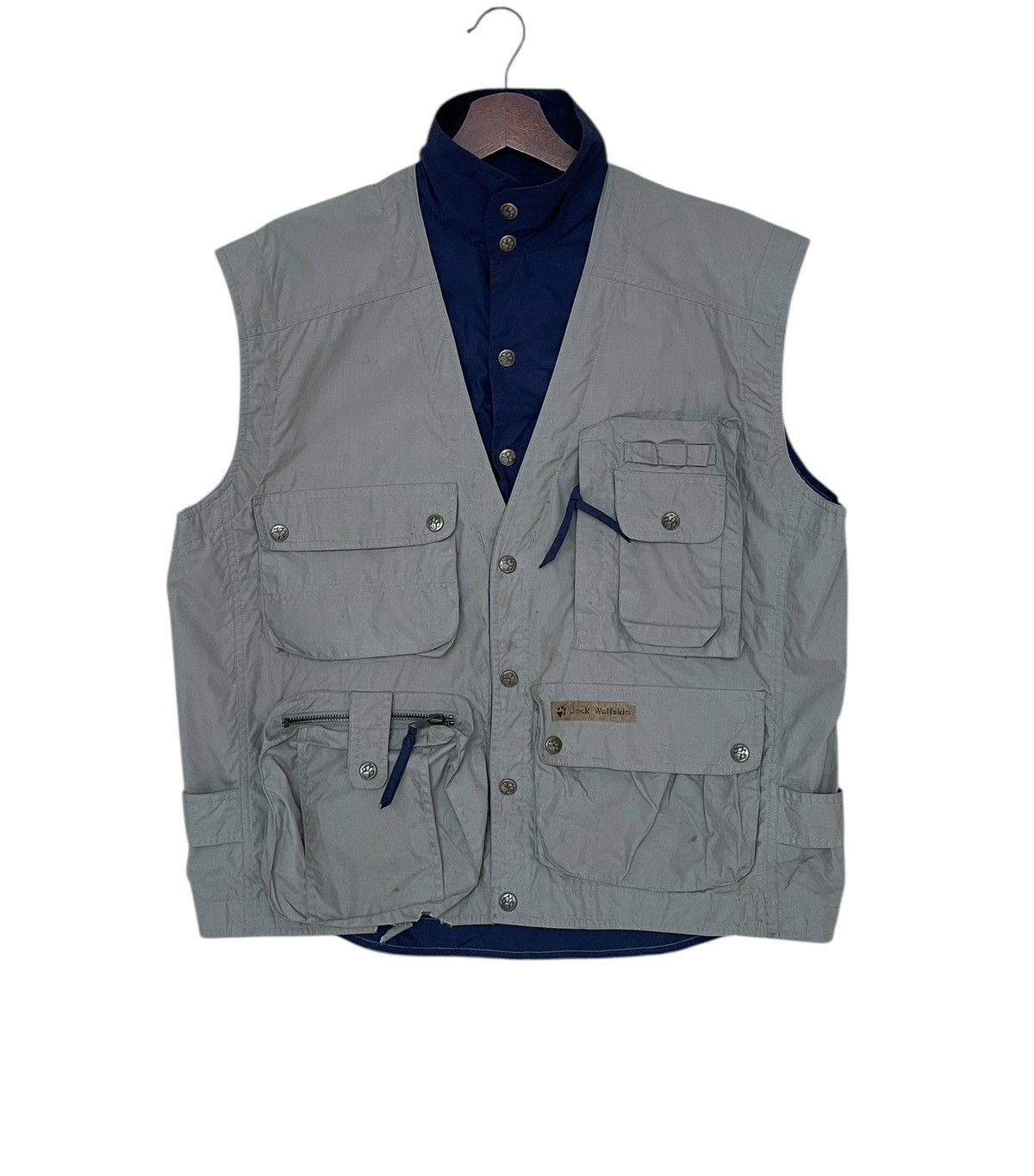 Jack Wolfskin × Vintage Vintage Brand Jack Wolfskin Vest 1990s Size US L / EU 52-54 / 3 - 1 Thumbnail