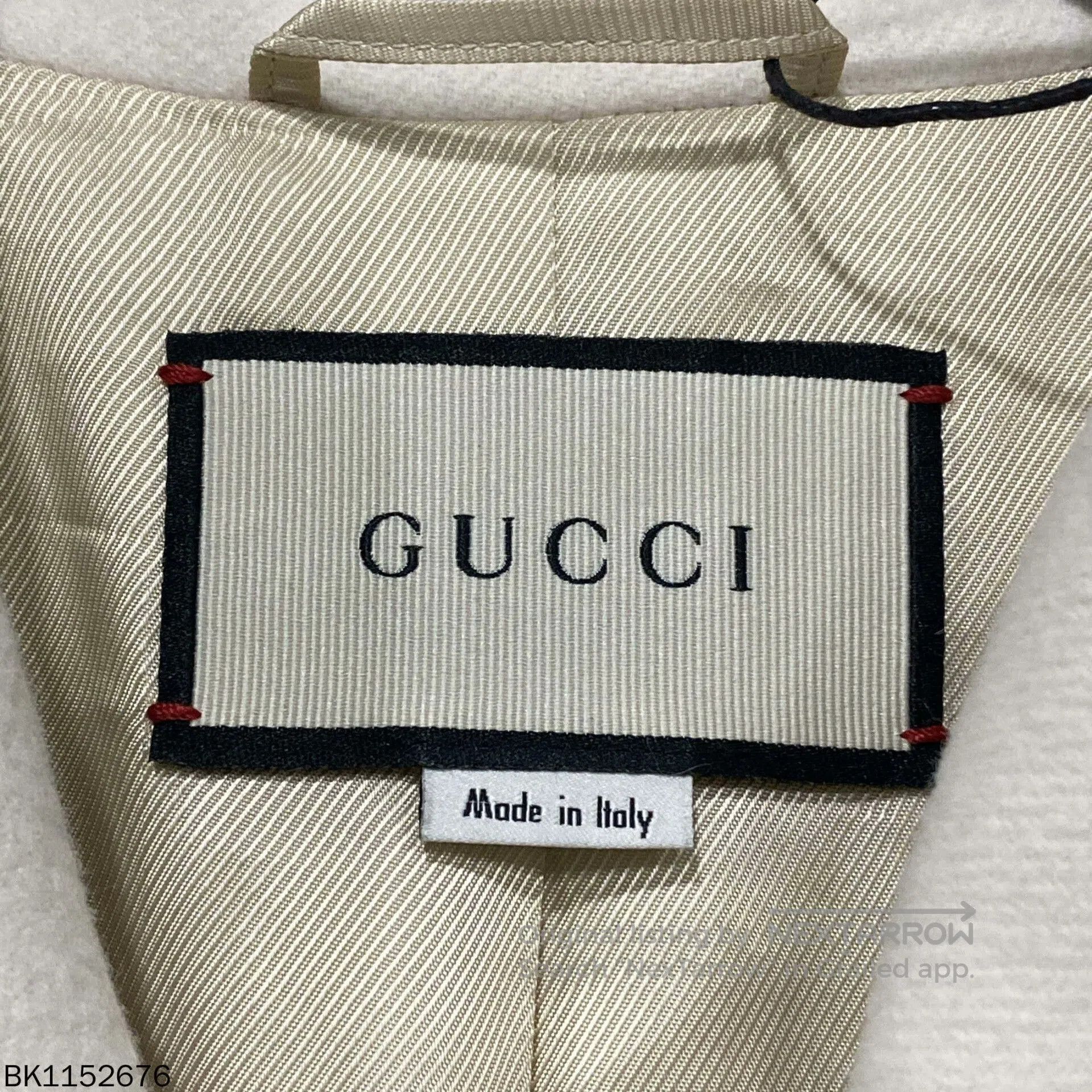 Gucci Gucci Double G Belt Wool Coat. Size XS / US 0-2 / IT 36-38 - 5 Thumbnail