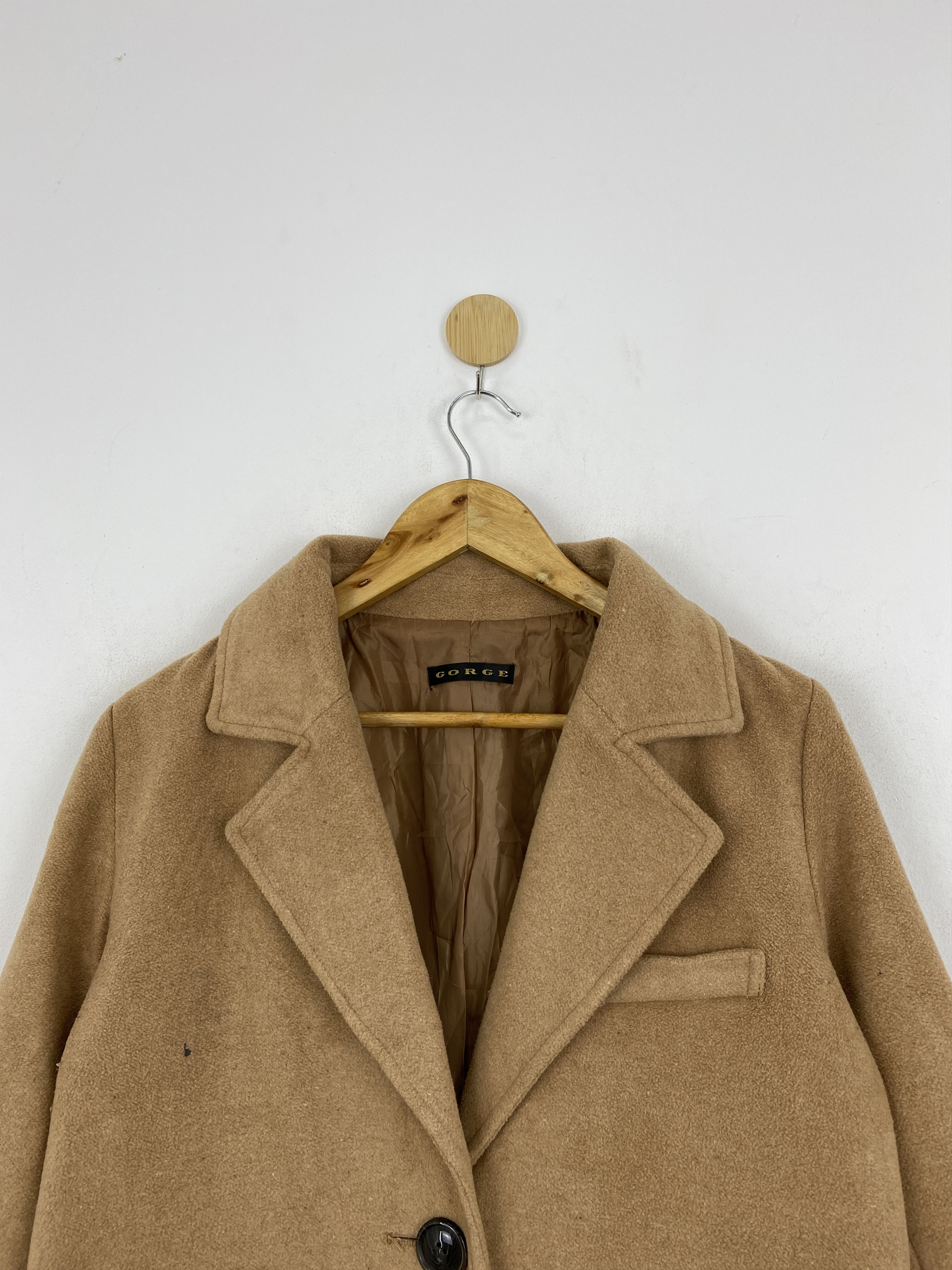 Japanese Brand RARE Vintage Gorge Fleece Coat Jacket JA0056 Size US M / EU 48-50 / 2 - 3 Thumbnail