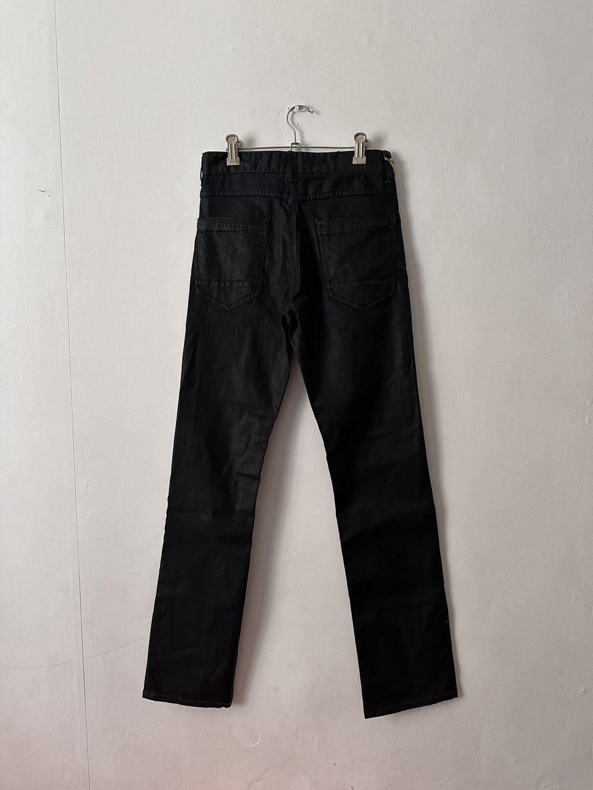Japanese Brand Vintage Japanese Brand Stacked Waxed Jeans Size US 26 / EU 42 - 9 Thumbnail
