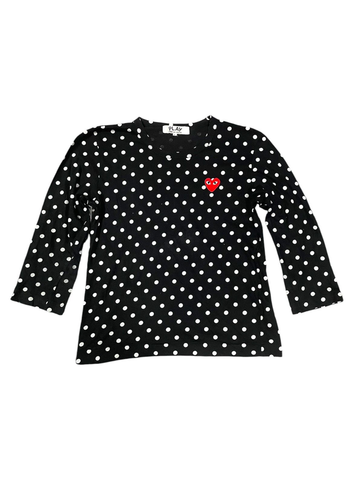 Comme des Garcons × Designer × Japanese Brand Play Comme Des Garcons x Polka dot Japan T shirt Size L / US 10 / IT 46 - 1 Thumbnail