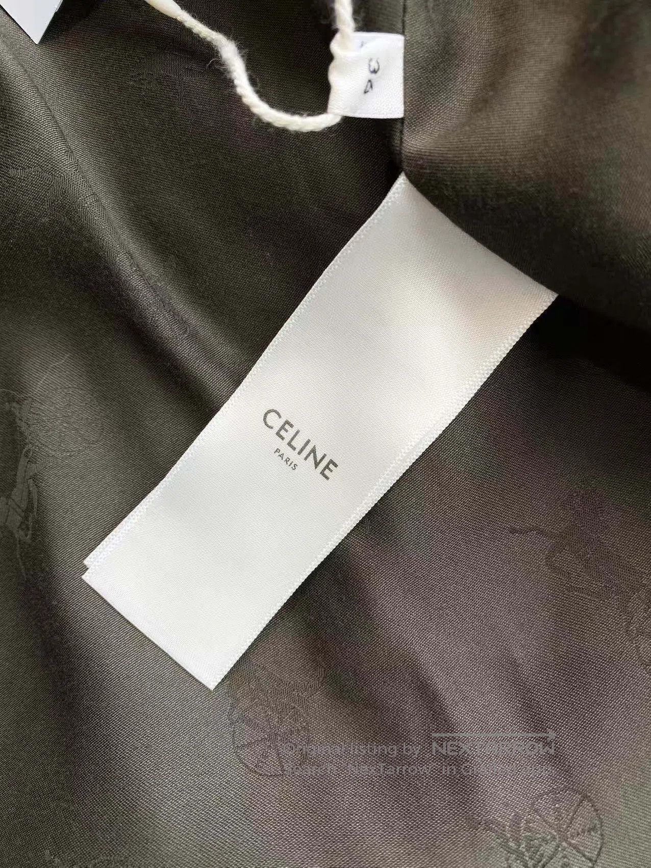 Celine Celine Tweed double-breasted coat| Size XXS / US 00 / IT 34 - 5 Thumbnail