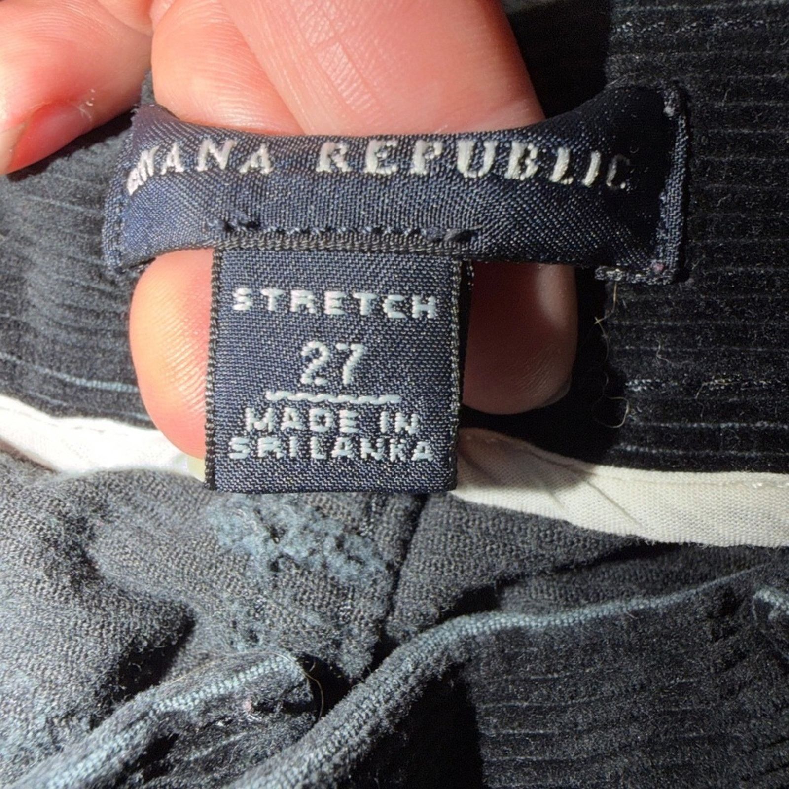 Banana Republic Banana Republic Corduroy Pants Size 27 Slim Leg Five Pocket Size 27" / US 4 / IT 40 - 3 Thumbnail
