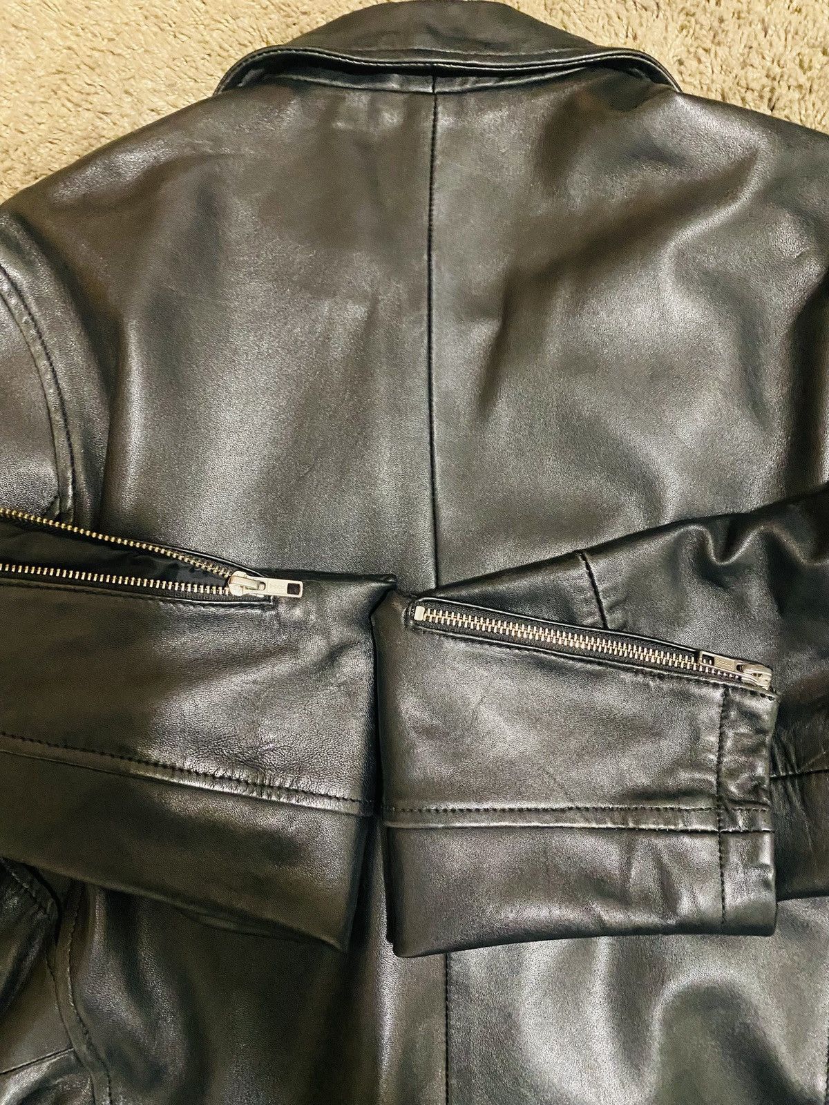 Urban Outfitters Urban Outfitters Leather Moto/cafe racer jacket ALLSAINTS Size US M / EU 48-50 / 2 - 11 Thumbnail