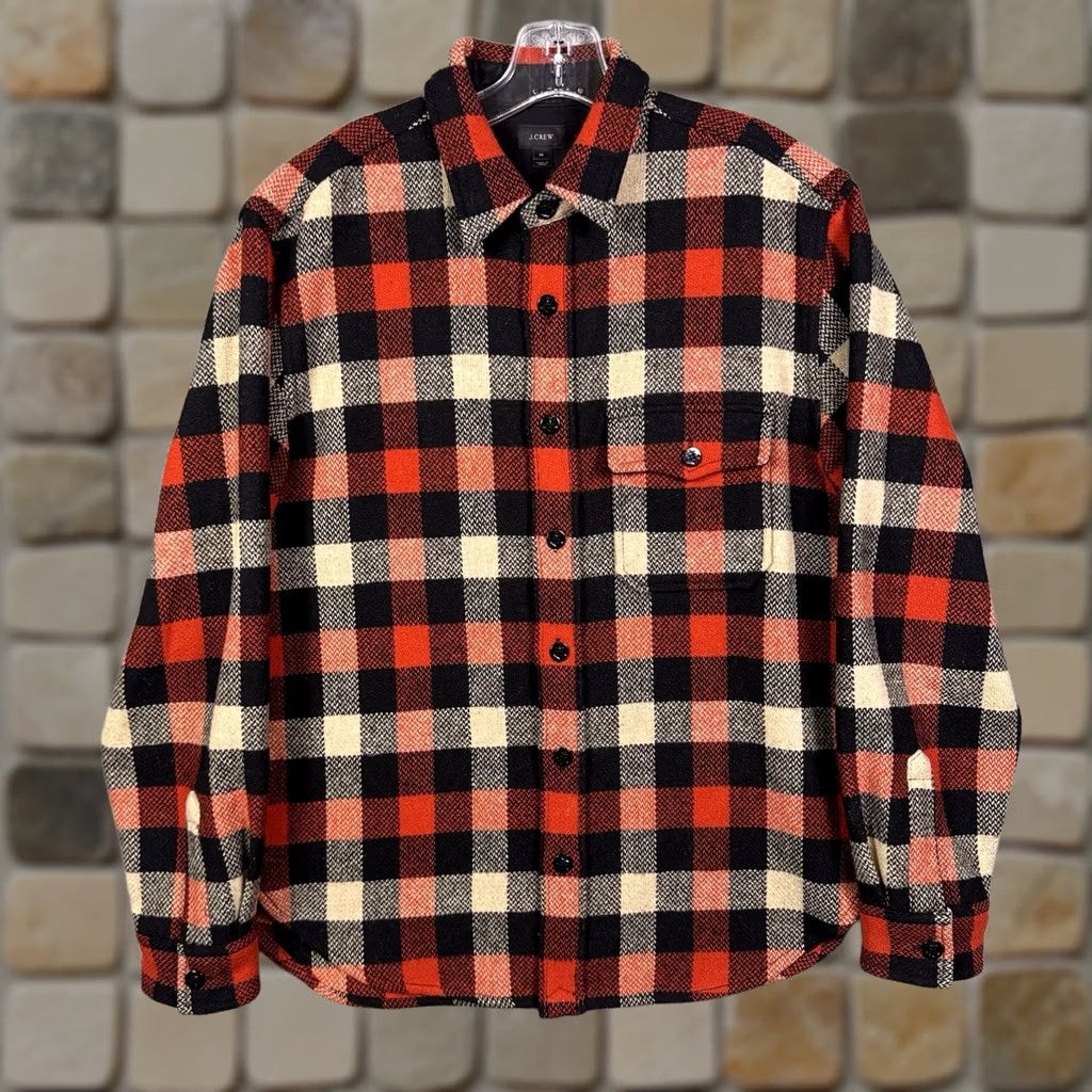 J.Crew J.Crew Wool Plaid Jacket Mens M E3429 Wallace Barnes Size US M / EU 48-50 / 2 - 1 Thumbnail