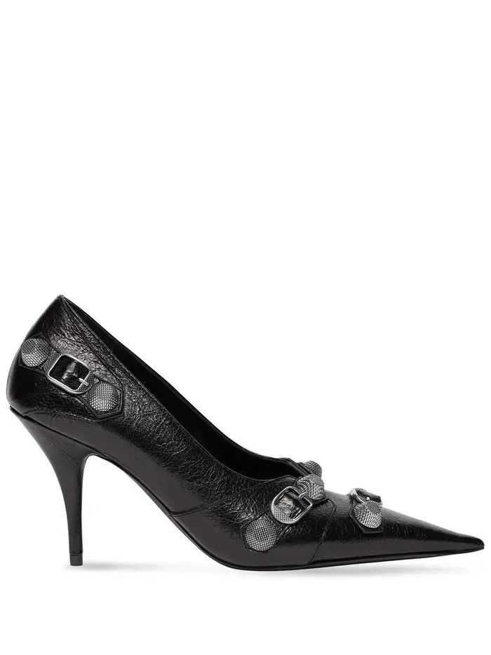 o1bcso1str0126 Cagole 90mm Pumps in Black