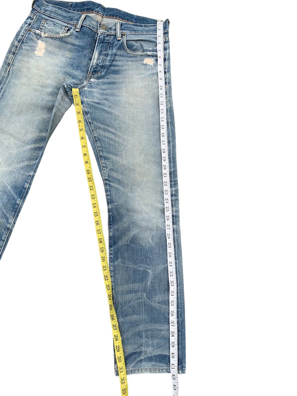 Polo Ralph Lauren DENIM & SUPPLY POLO RALPH LAUREN RL DISTRESSED DENIM Size US 35 - 18 Thumbnail
