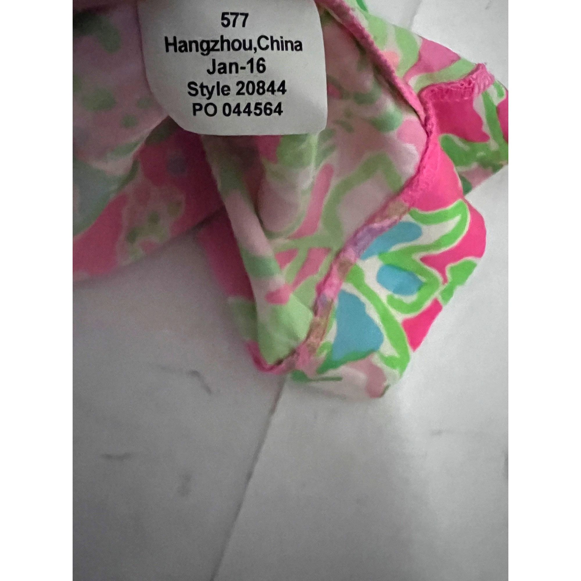 Lilly Pulitzer Lilly Pulitzer Womens Floral Pink Green Jumper Romper Small Size S / US 4 / IT 40 - 5 Thumbnail