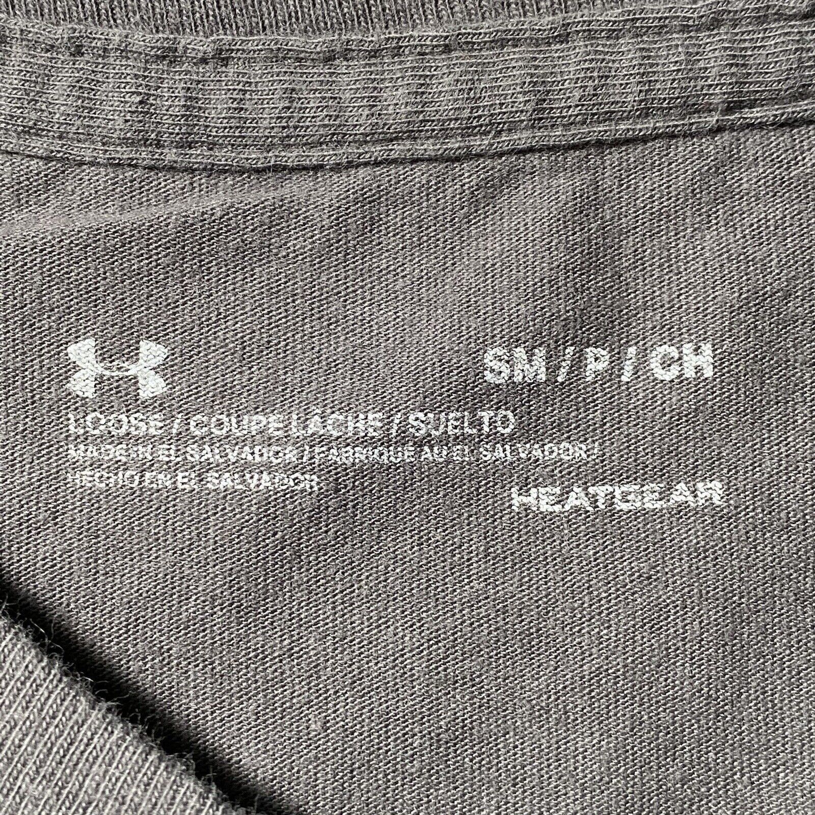 Under Armour Under Armour Small Gray Graphic T Shirt Athleisure Camo Logo Size S / US 4 / IT 40 - 7 Thumbnail