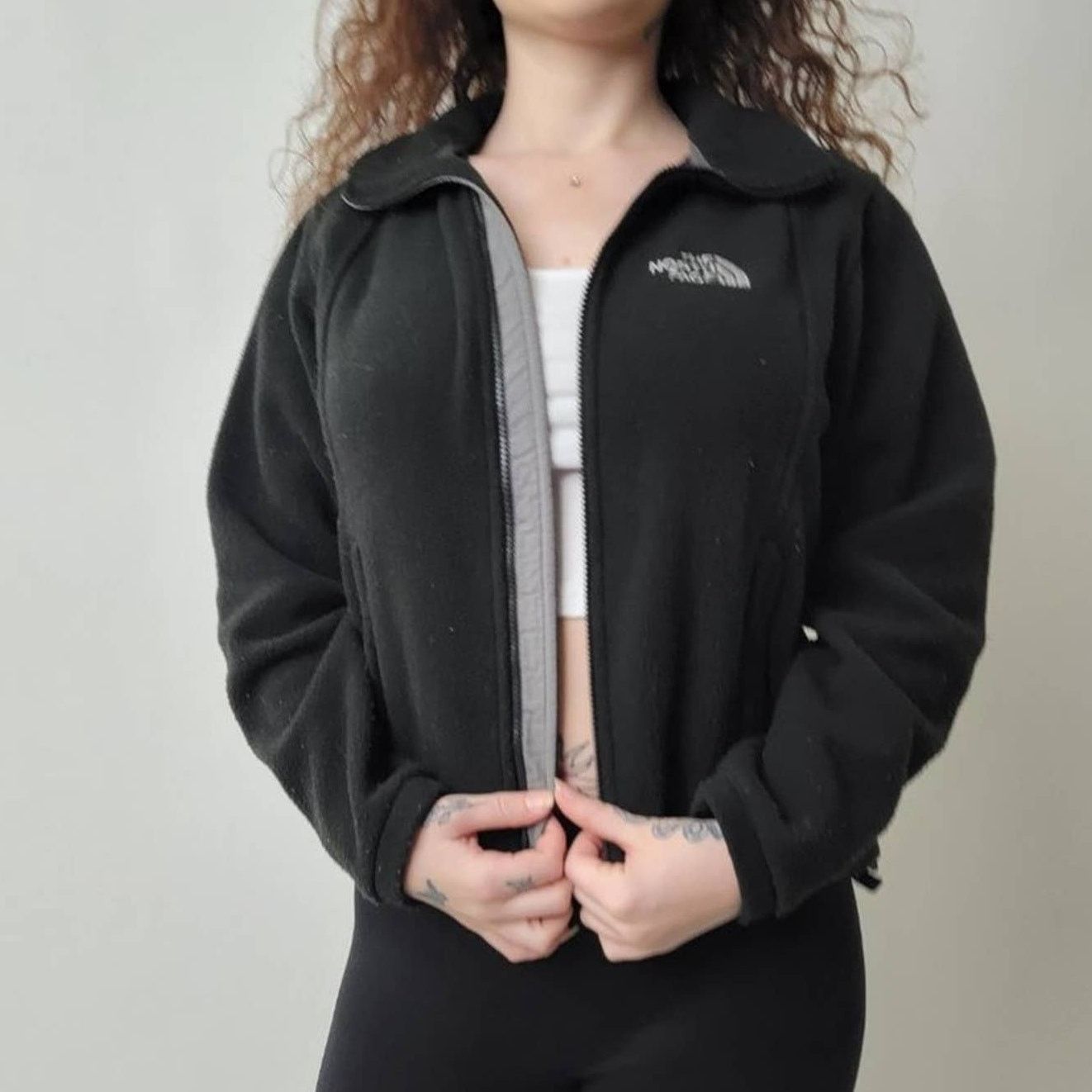 The North Face The North Face Tsillan Black Full Zip Fleece Jacket - S Size S / US 4 / IT 40 - 5 Thumbnail