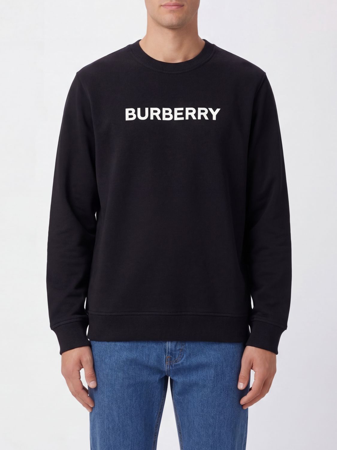 Burberry Burberry Sweatshirt Men Black Size US XL / EU 56 / 4 - 1 Thumbnail