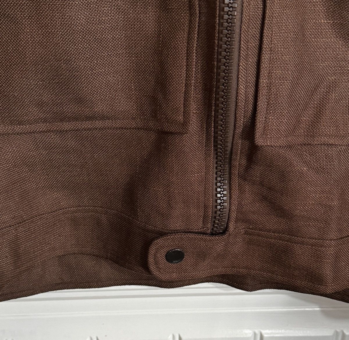 Courreges Courrèges Homme Paris Vintage Brown Jacket – Made in France Size US M / EU 48-50 / 2 - 3 Thumbnail