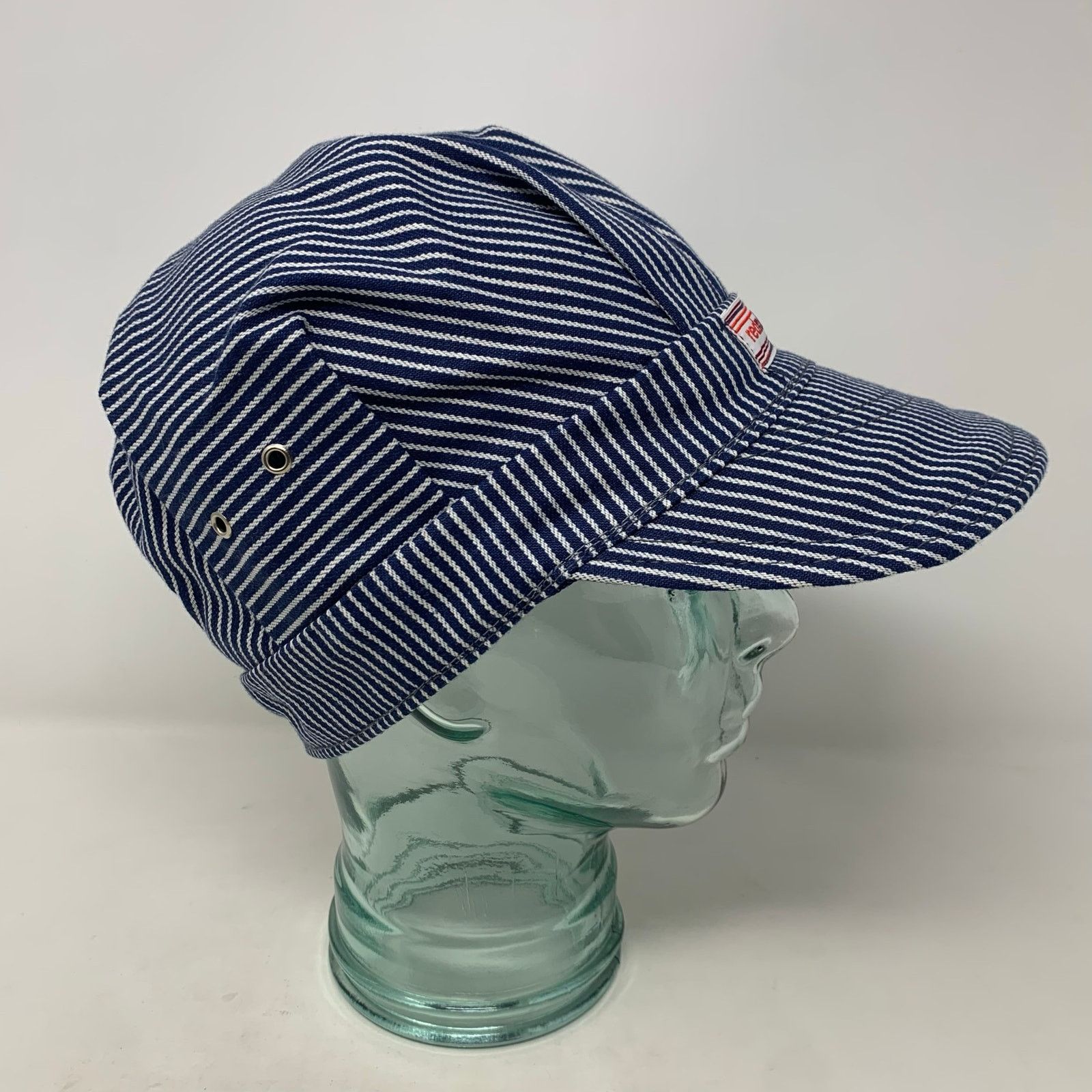Unknown London NWT Red Rock Railroad Engineer Conductor Hat Mens 7 3/8 Size ONE SIZE - 6 Thumbnail