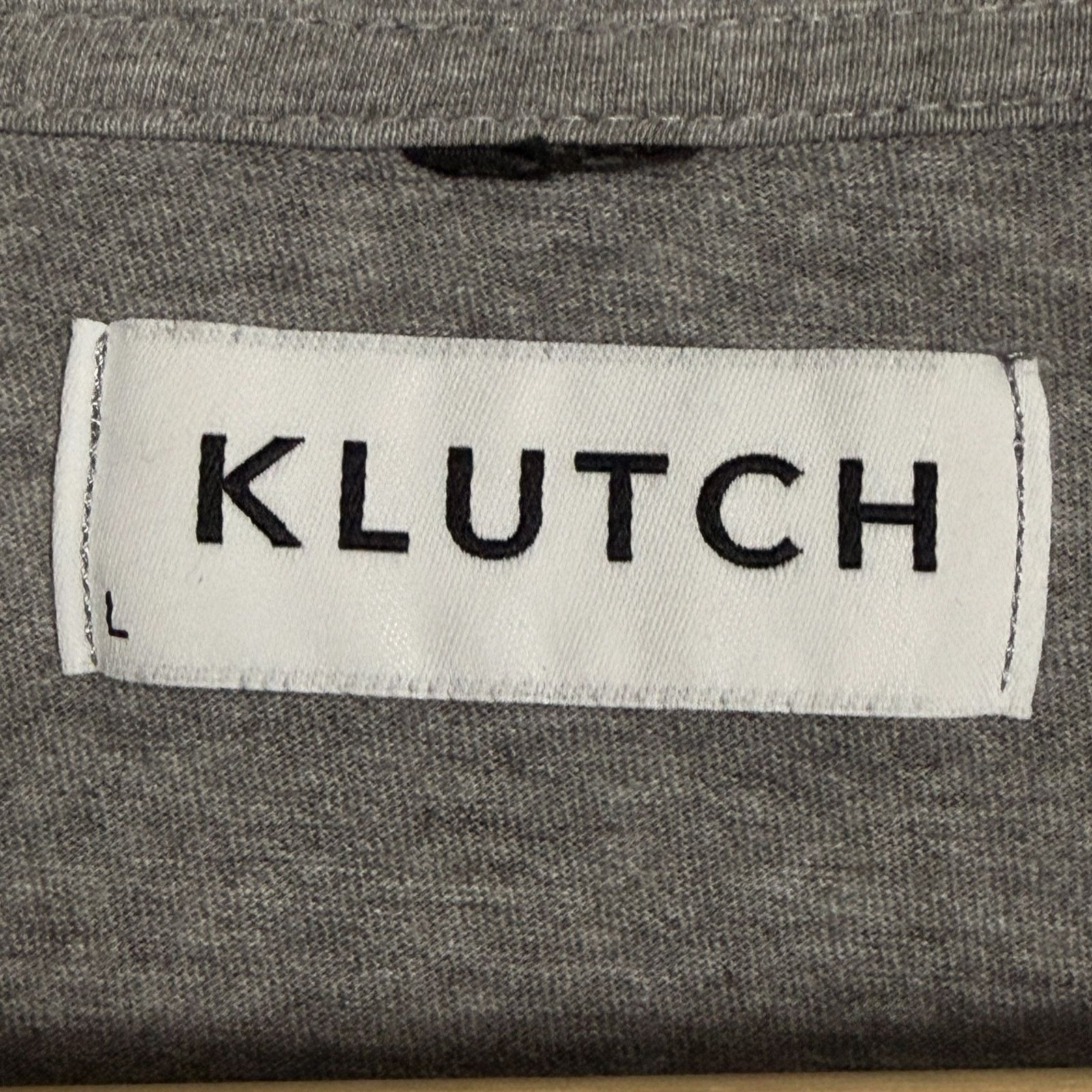 Other Klutch Athletics Gym Glass Style Gray Men's T-Shirt Size L Size US L / EU 52-54 / 3 - 4 Thumbnail