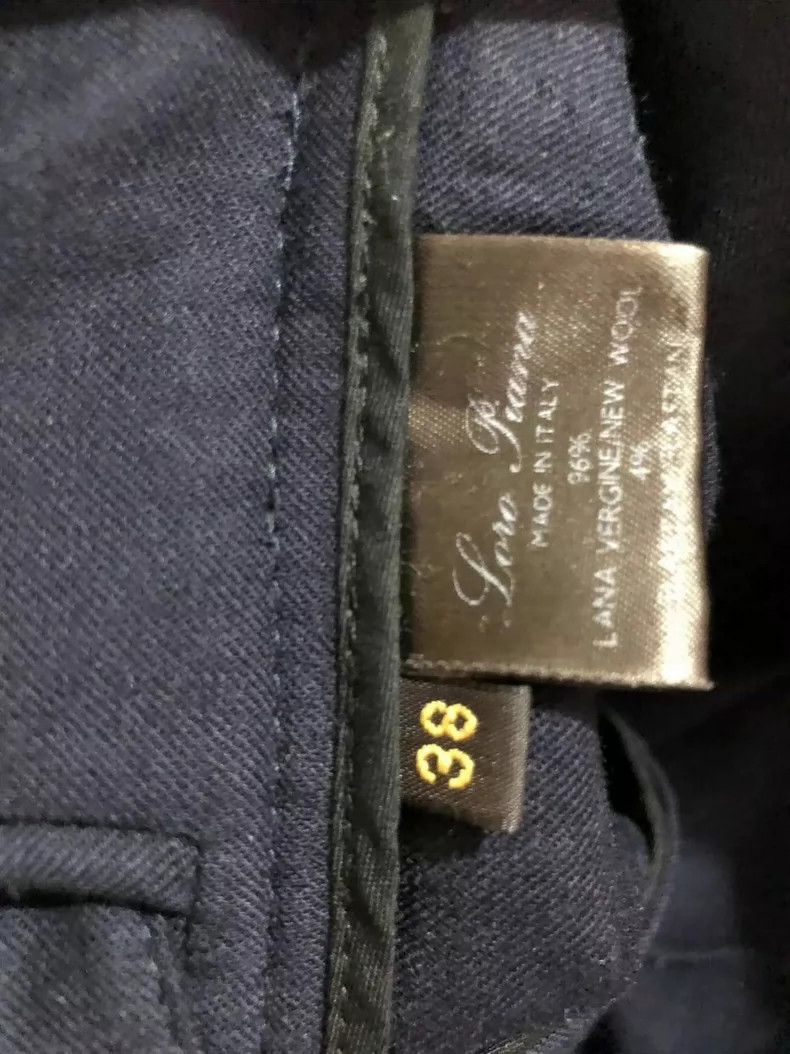 Loro Piana LORO PIANA Wool trimmed trousers Size 25" / US 0 / IT 36 - 2 Thumbnail