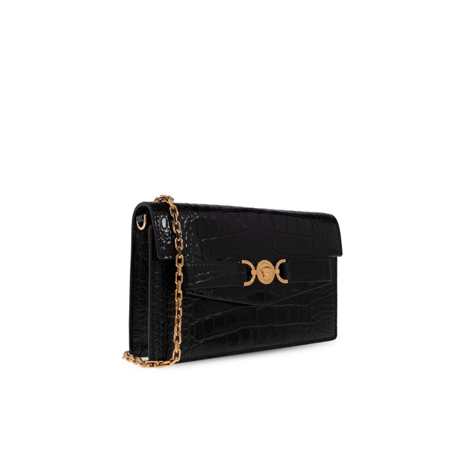 Versace VERSACE La Medusa Black Chain Wallet Bag New & Authentic Size ONE SIZE - 3 Thumbnail