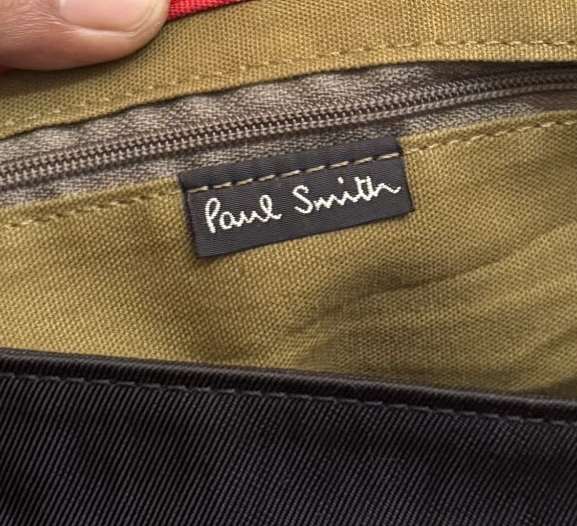Paul Smith Paul Smith Shoulder Bag Nylon Leather Black Size ONE SIZE - 6 Thumbnail